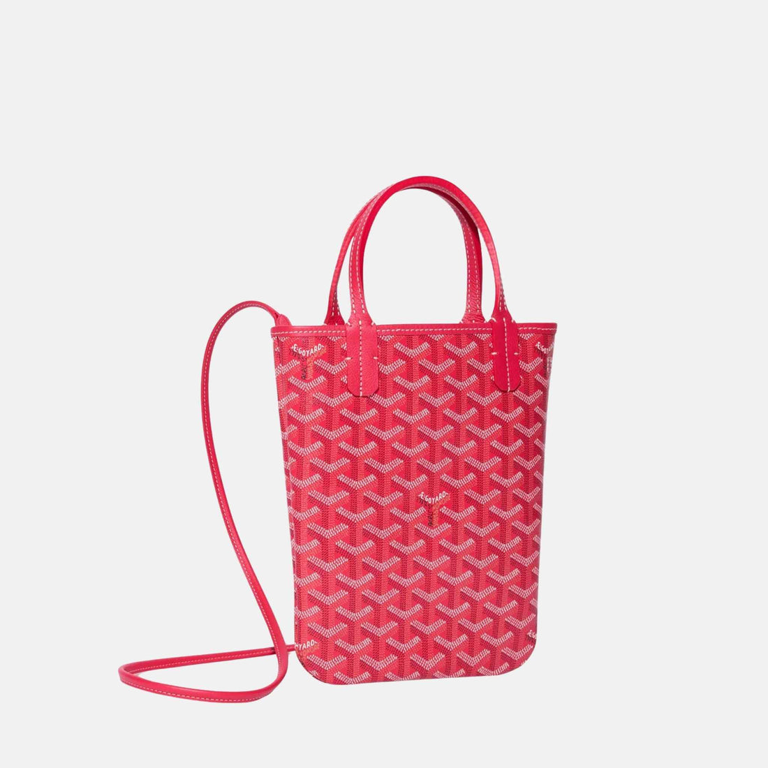Goyard Poitiers PM Bag Limited Edition, Fuchsia, Front