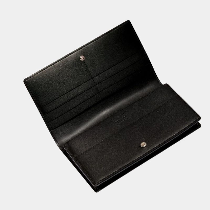 Goyard Richelieu Wallet, Black, SideView