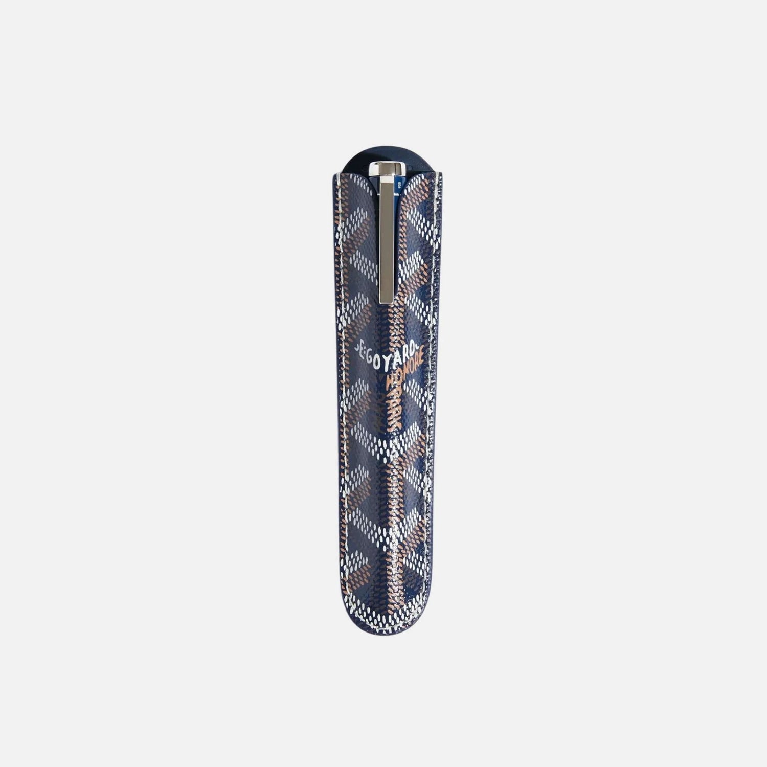 Goyard Rollerball Travel Pen, Navy Blue, Cover