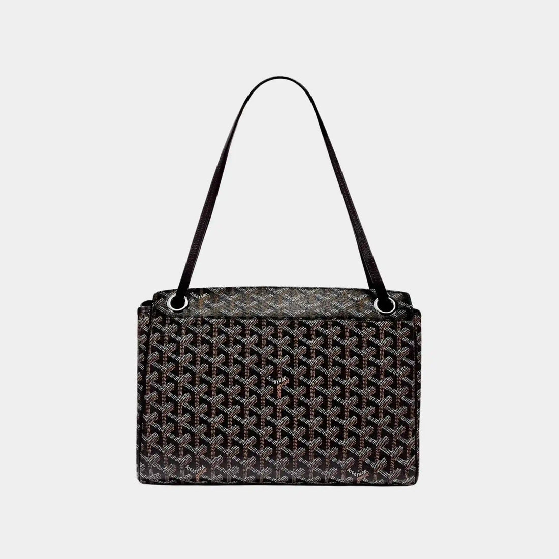 حقيبة يد Goyard Rouette Souple، سوداء، منظر خلفي