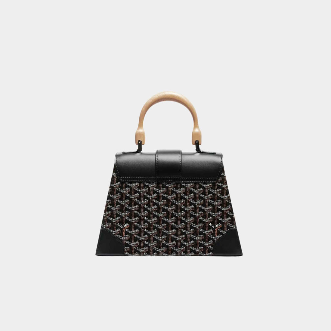 حقيبة Goyard Saïgon PM، سوداء، من الخلف