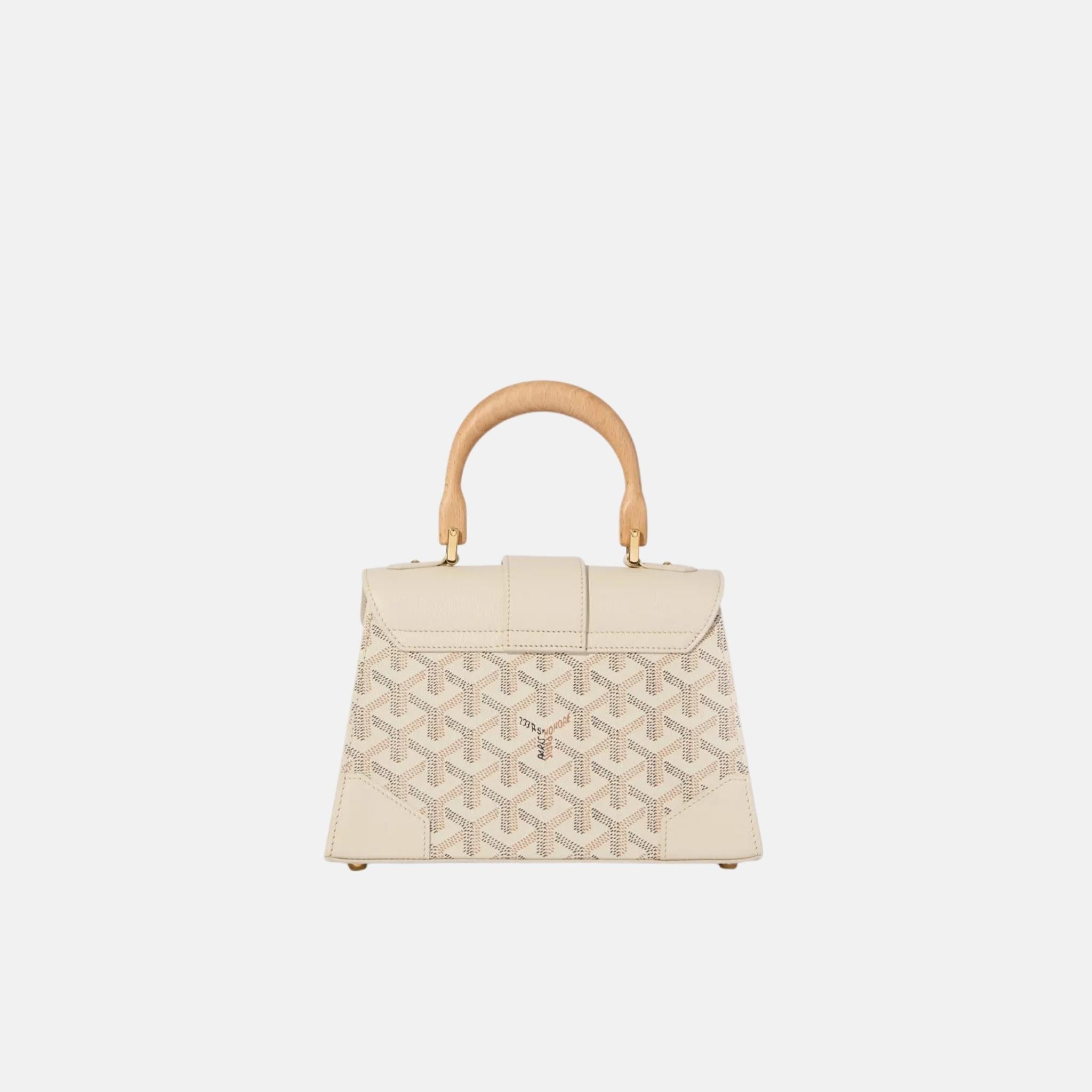 Goyard Saigon Structure Mini Bag Cactus Embroidery Limited Edition, Back