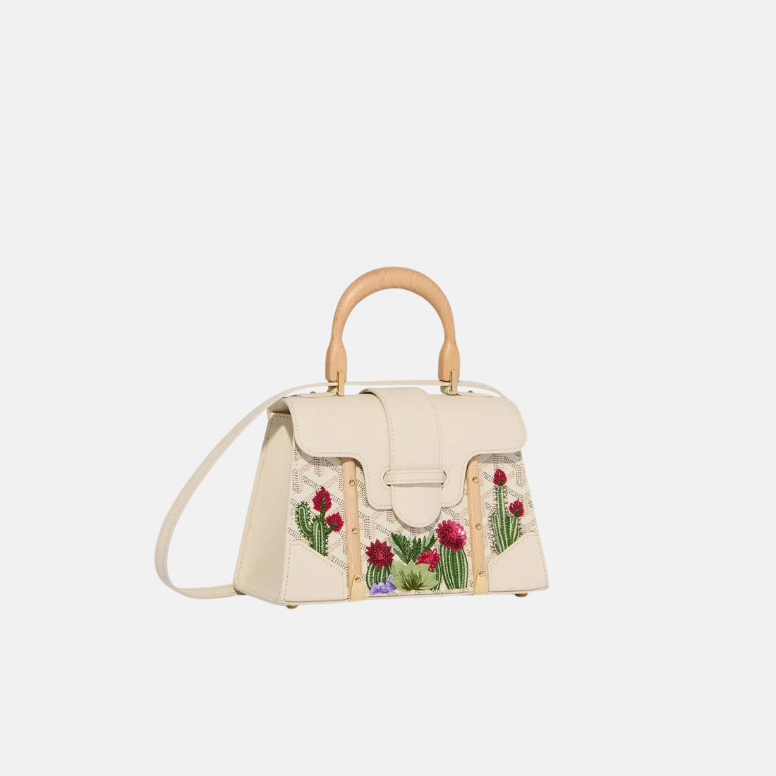 Goyard Saigon Structure Mini Bag Cactus Embroidery Limited Edition, Side