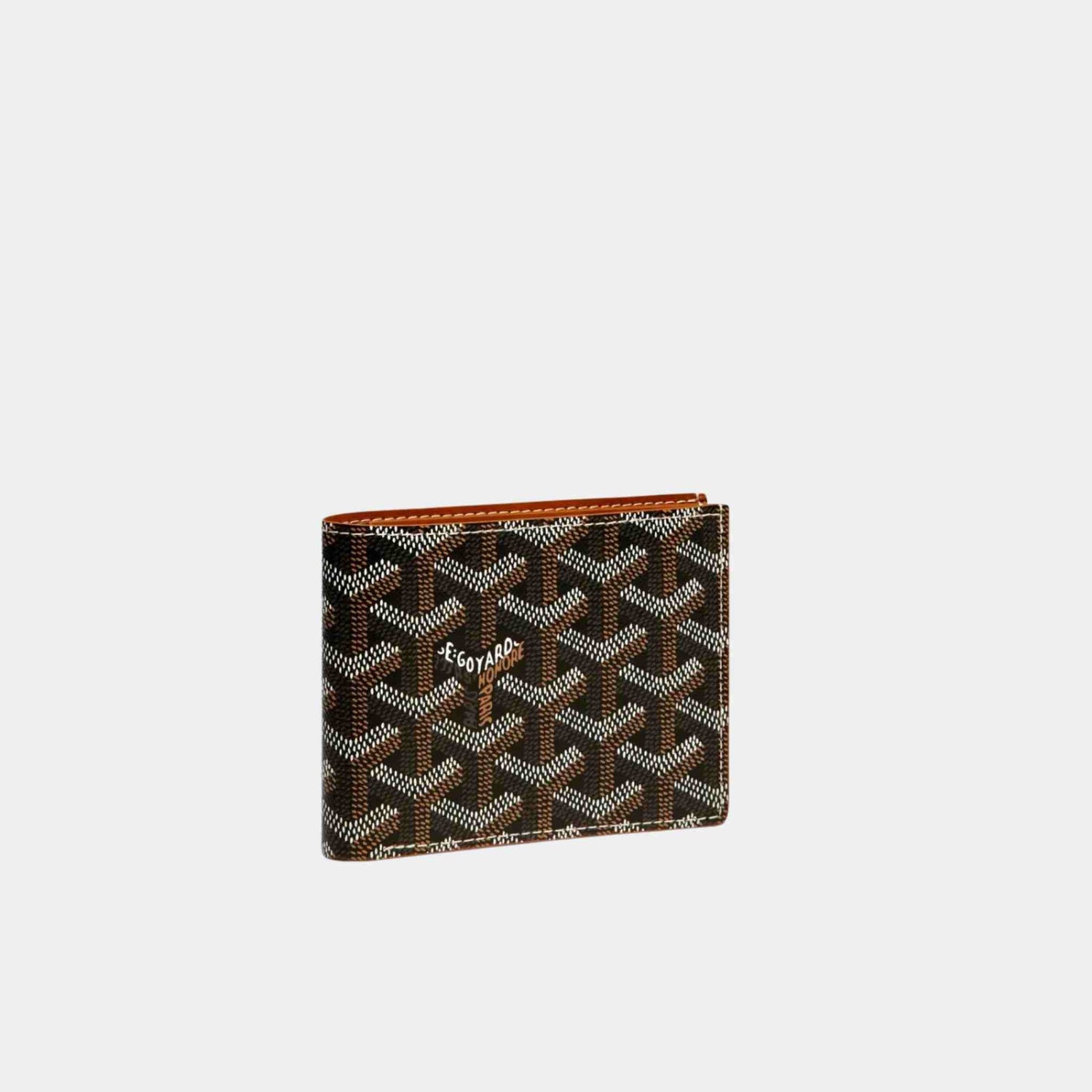 Goyard Saint-Florentin Wallet, Front, Black And Tan