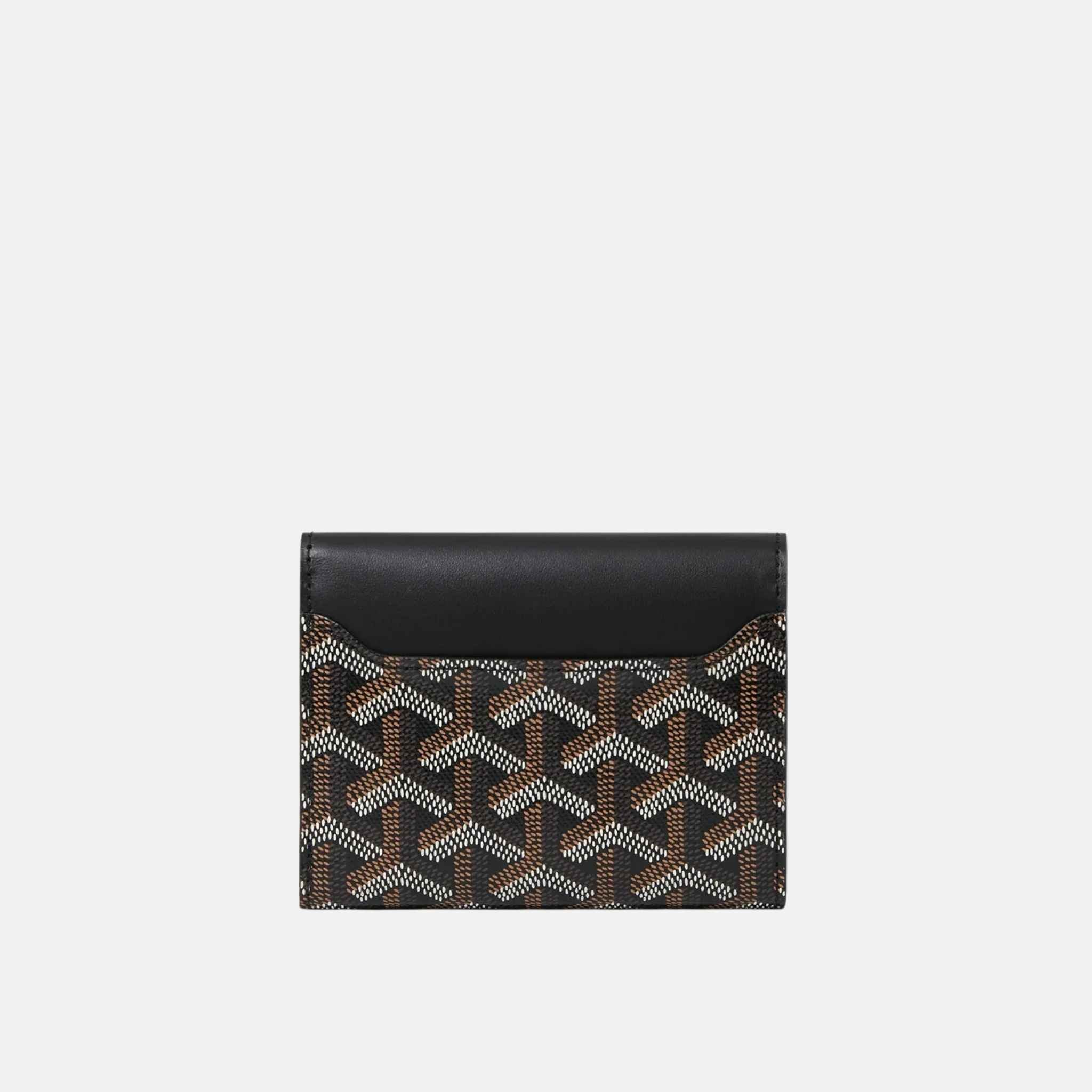 Goyard Saint Gabriel Wallet, Black, Back