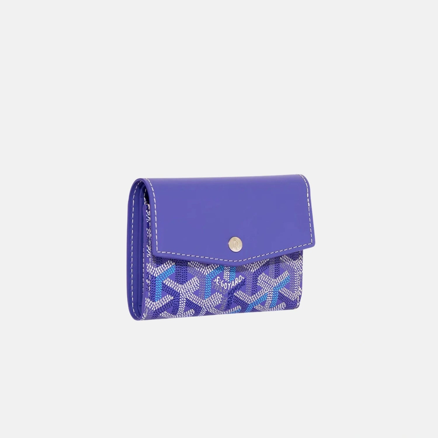 Goyard Saint Gabriel Wallet Limited Edition, Blueberry purple , Front