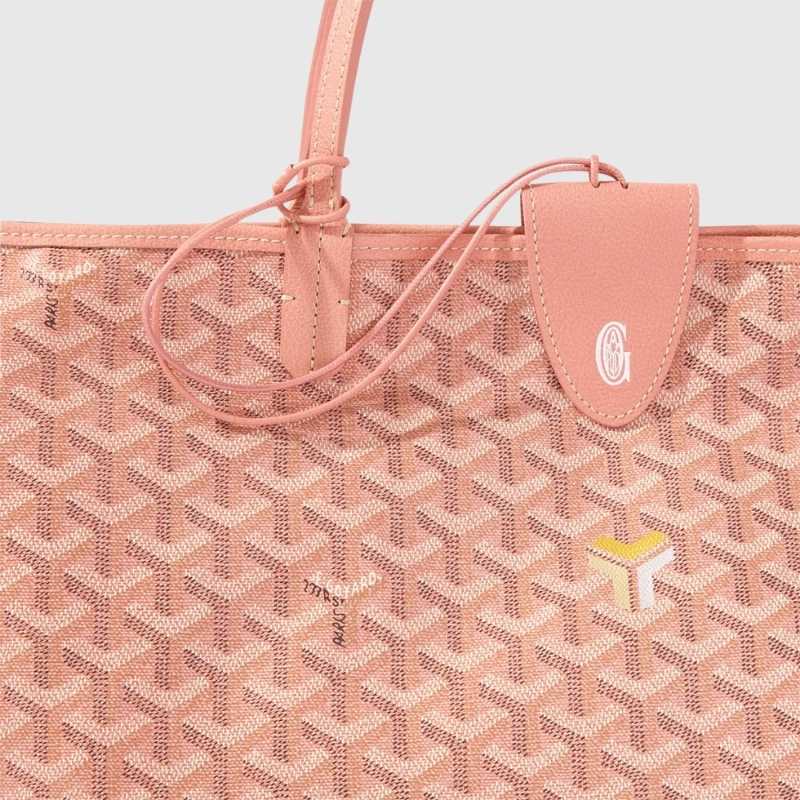 Goyard Saint Louis GM Bag 2024, Pearly Coral, Close Up