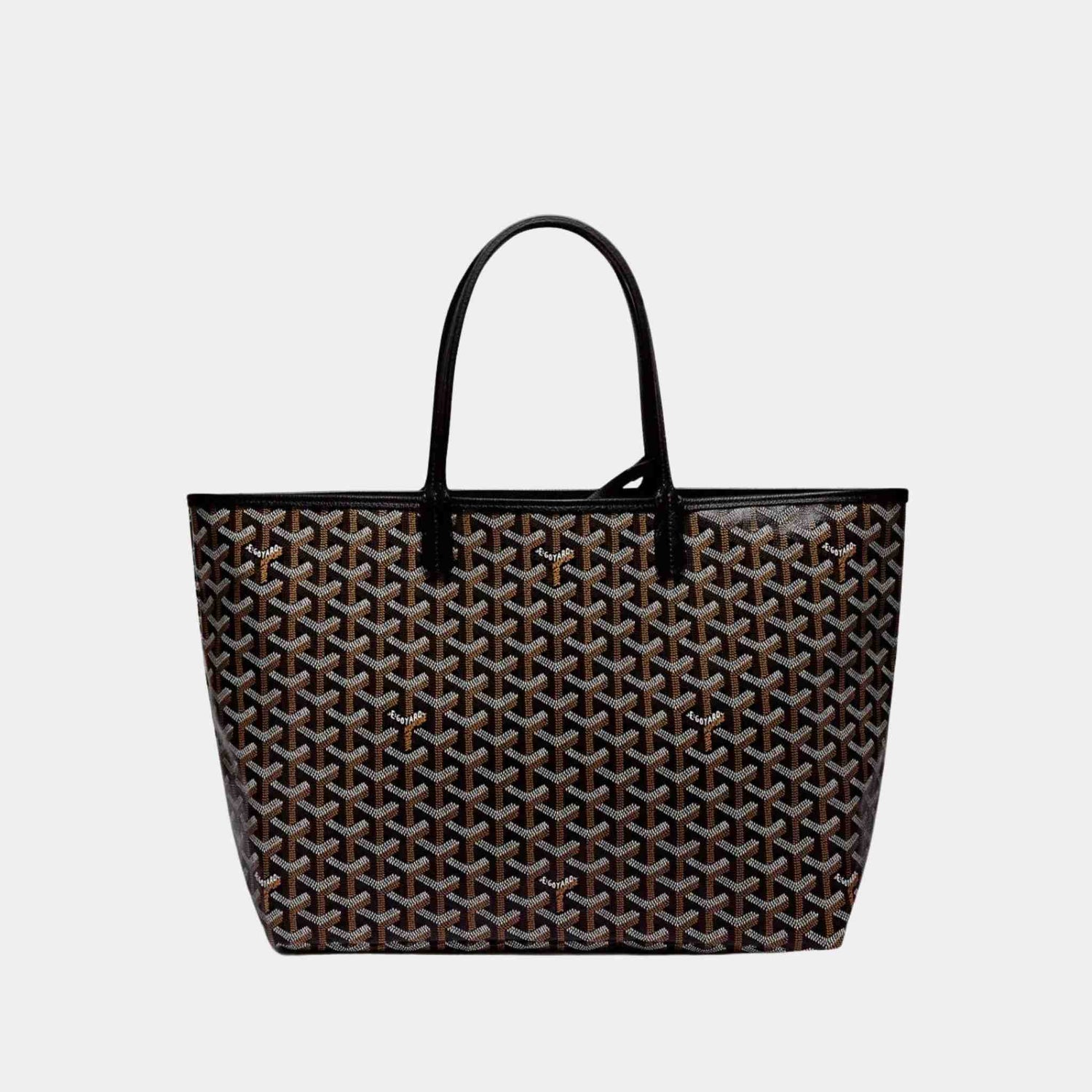 Goyard Saint Louis PM Bag, Black, Back