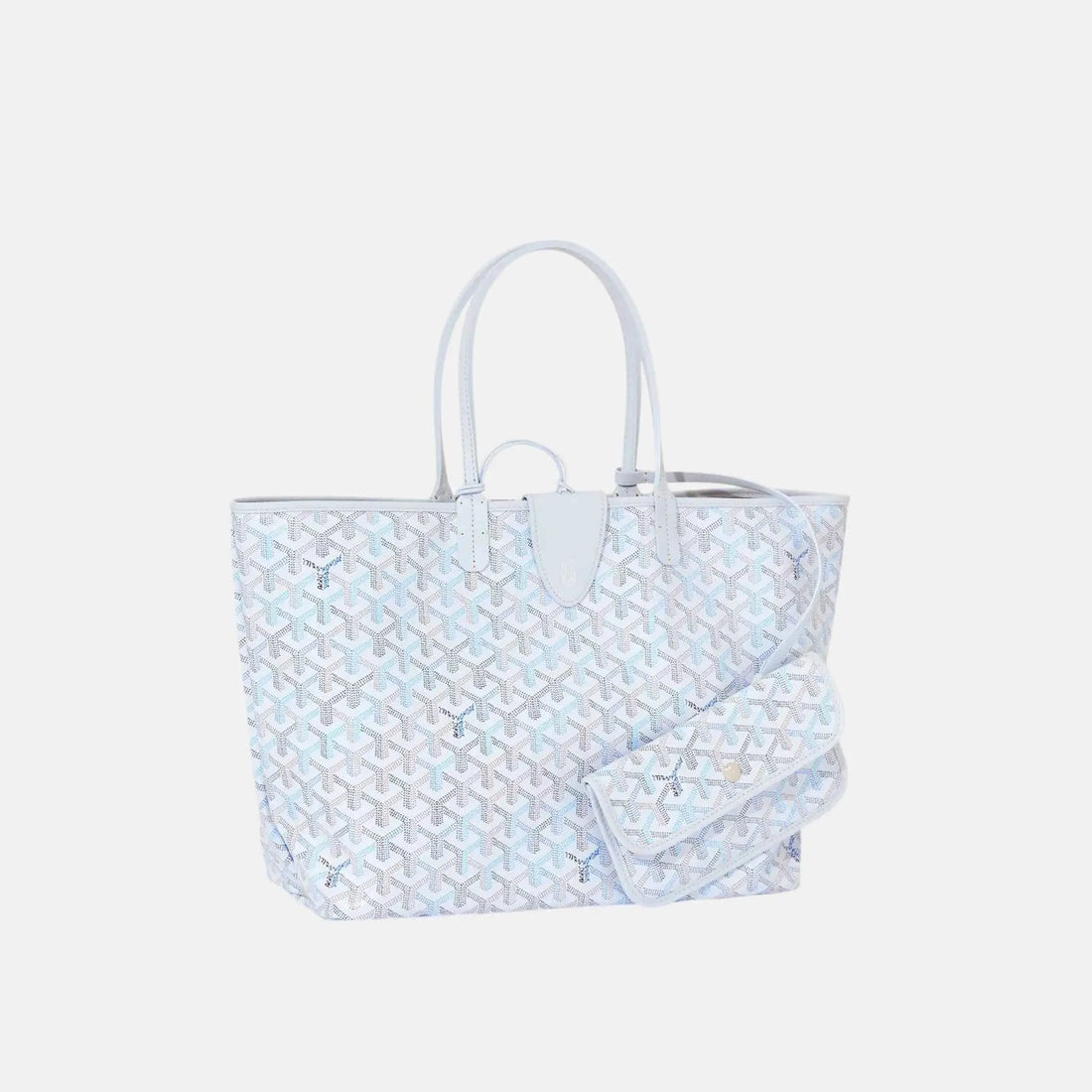 Goyard Saint Louis PM Bag Multicoloured Limited Edition, Polar Blue, Front