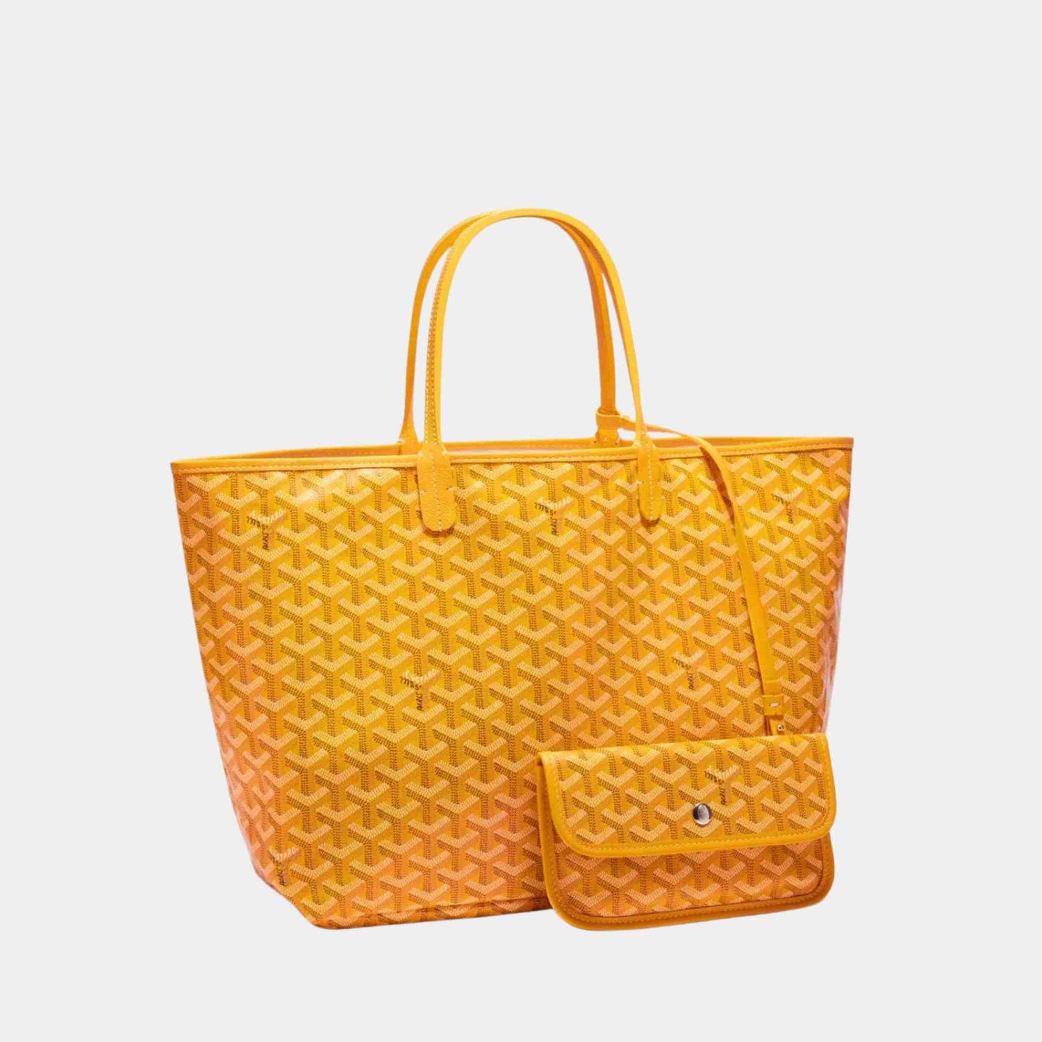 Goyard Saint Louis PM Bag, Yellow, Front