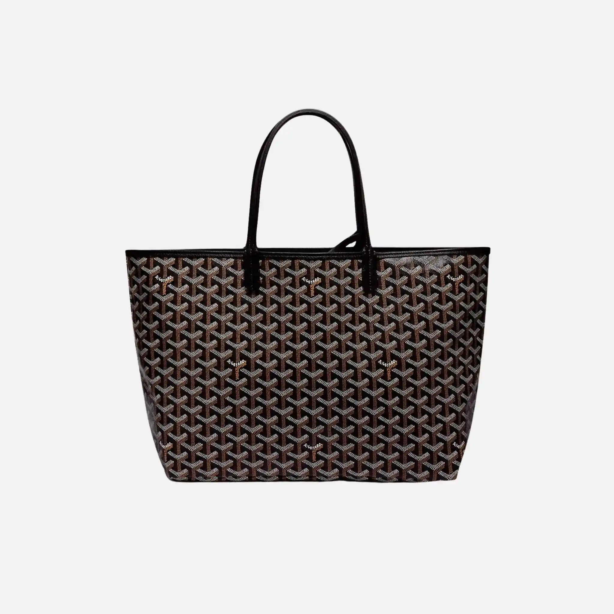 Goyard Saint Louis PM Bag, Black, Back