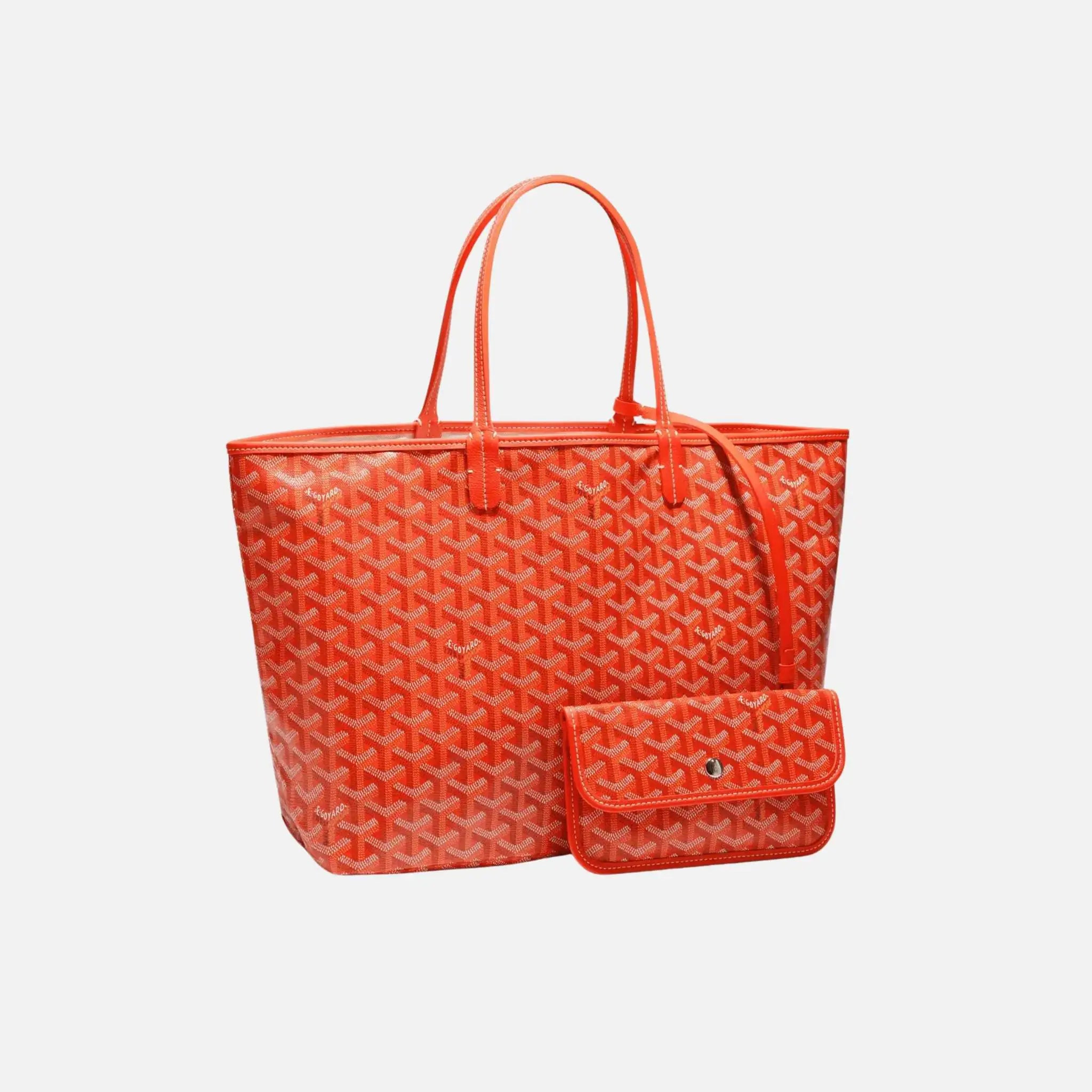 Goyard Saint Louis PM Bag, Orange, Front
