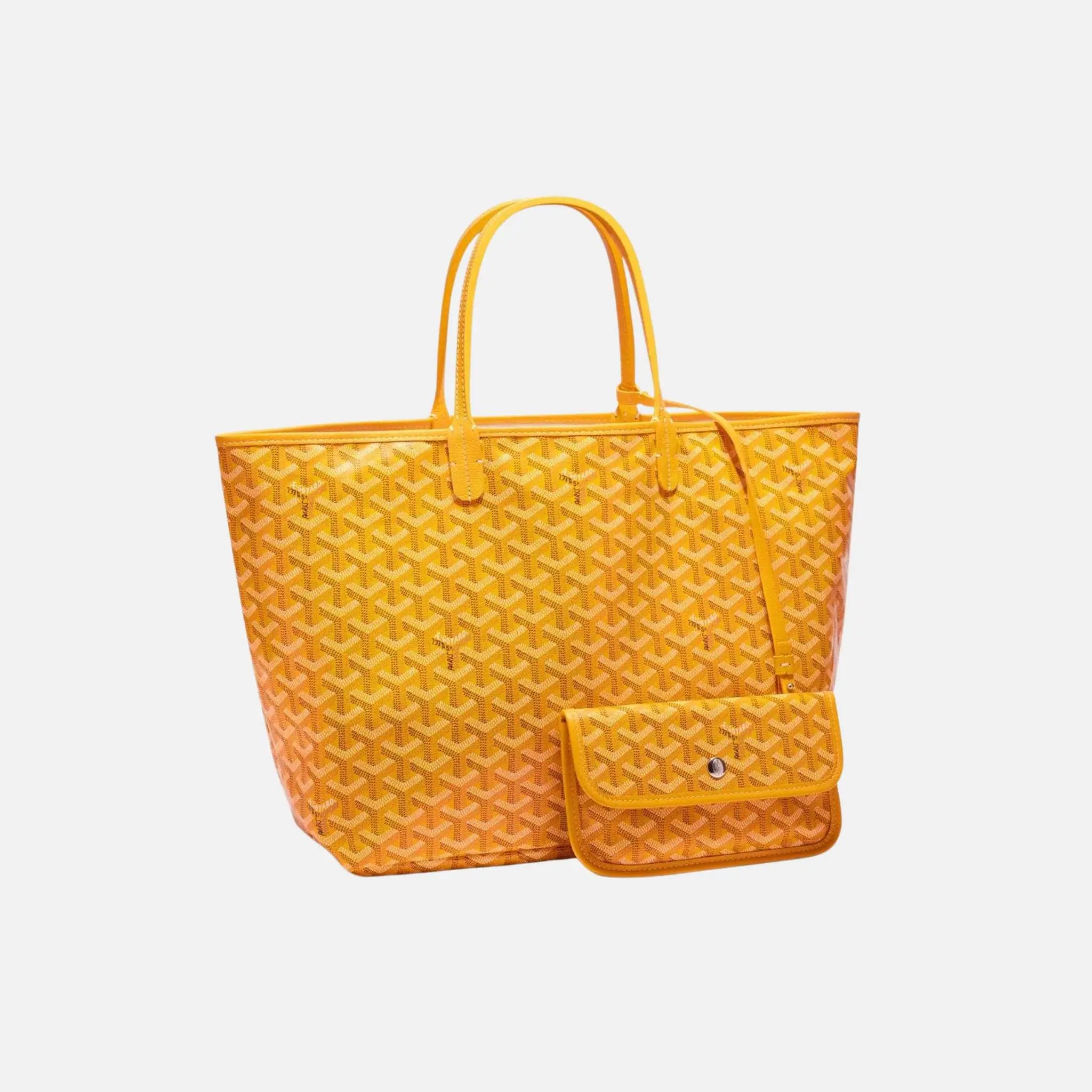 Goyard Saint Louis PM Bag, Yellow, Front