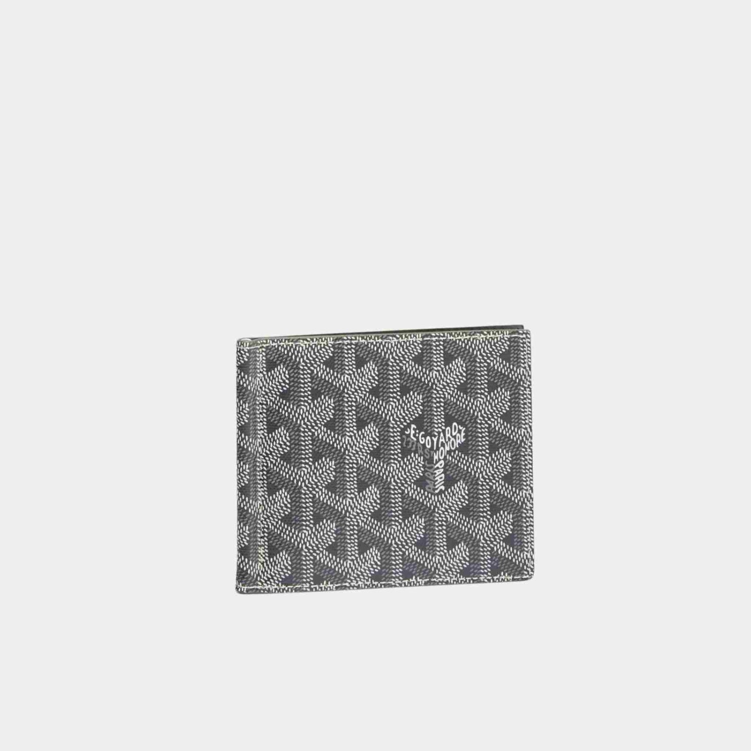 Goyard Saint Thomas Bill Fold Wallet, Grey, Front