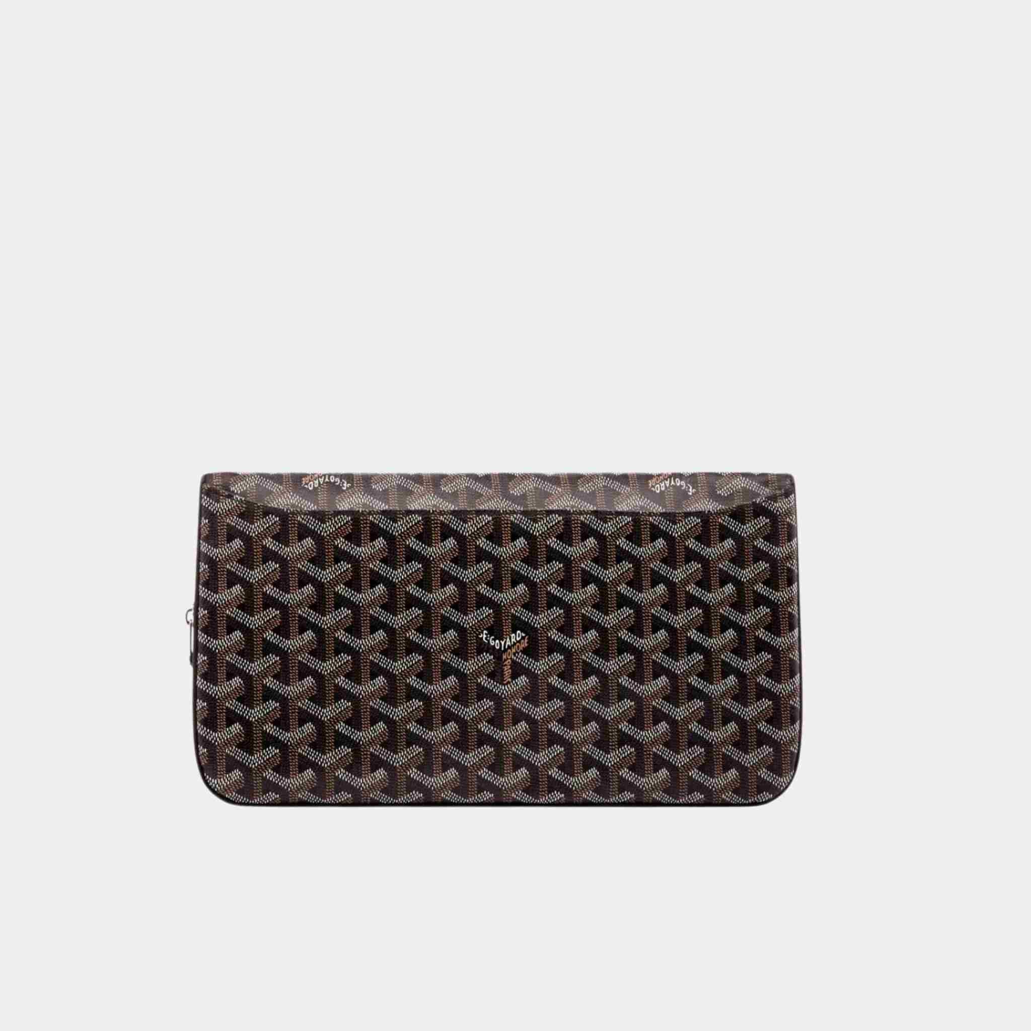 Goyard Sainte-Marie MM Clutch Bag, Black, Back