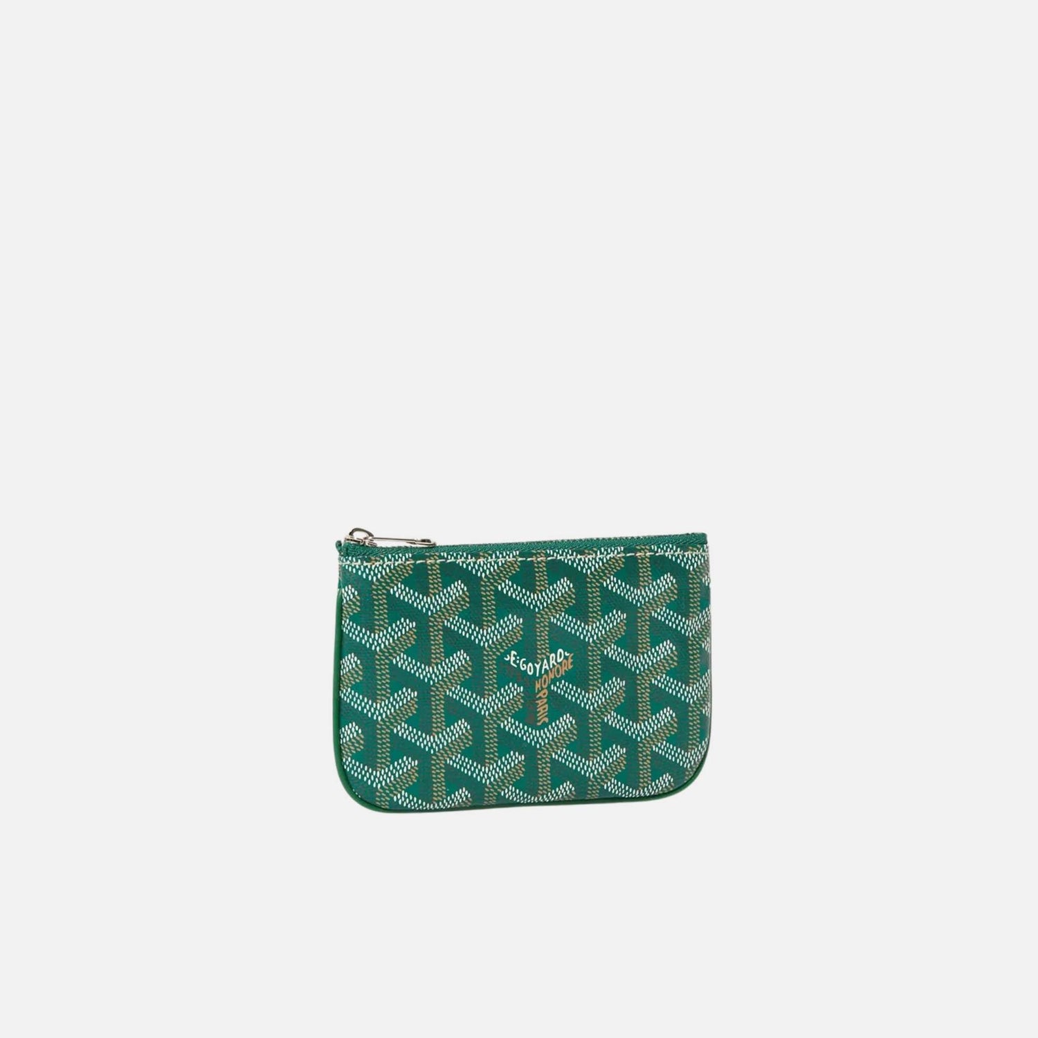 Goyard Senat Nano Key Pouch, Green