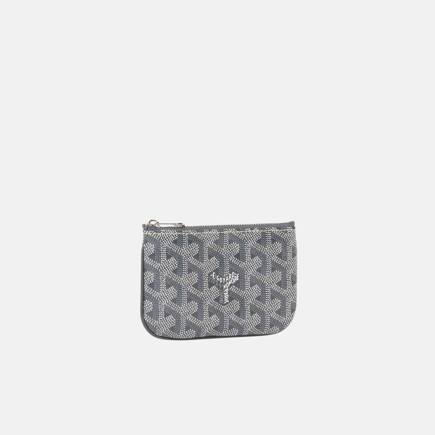 Goyard Senat Nano Key Pouch, Grey