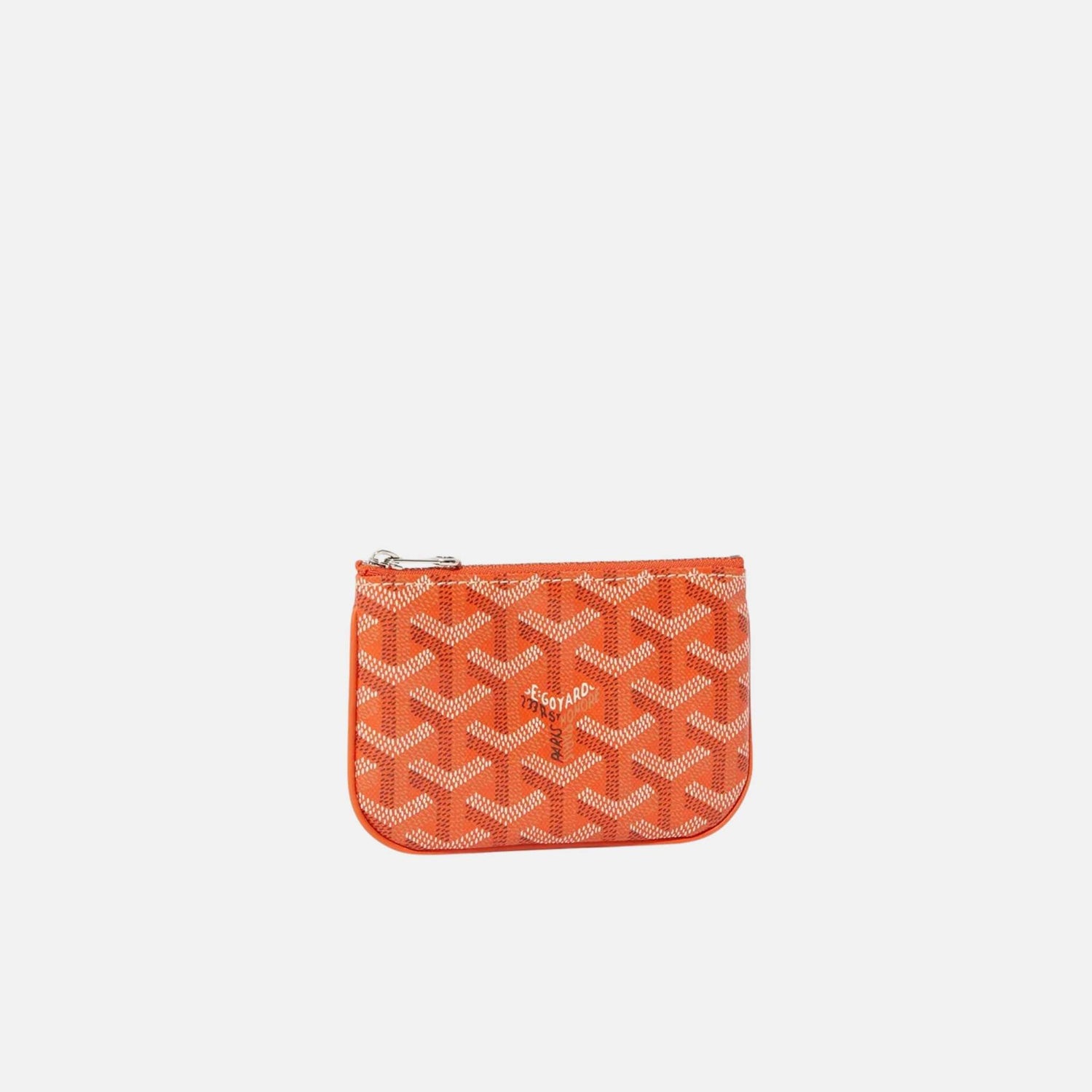 Goyard Senat Nano Key Pouch, Orange