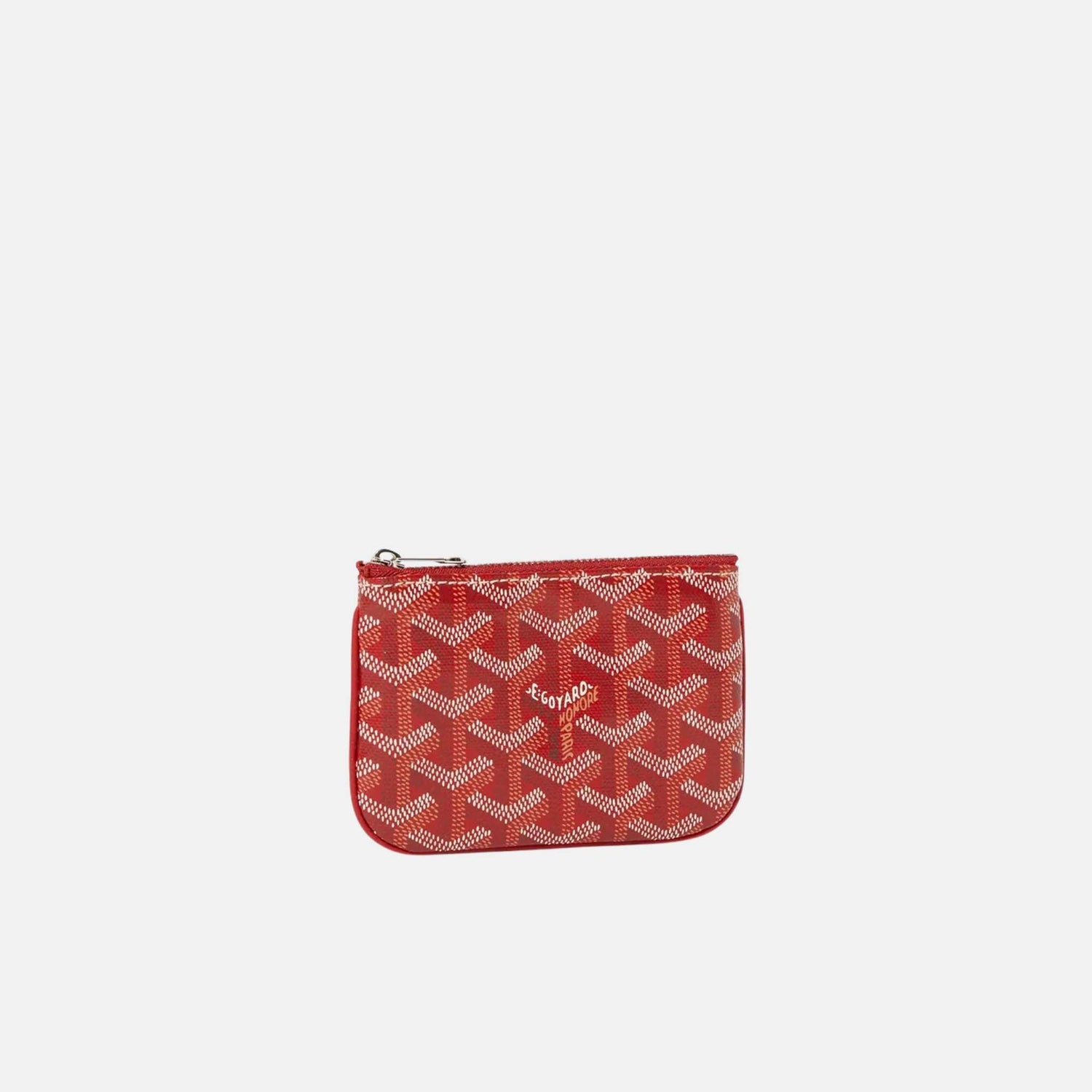 Goyard Senat Nano Key Pouch, Red