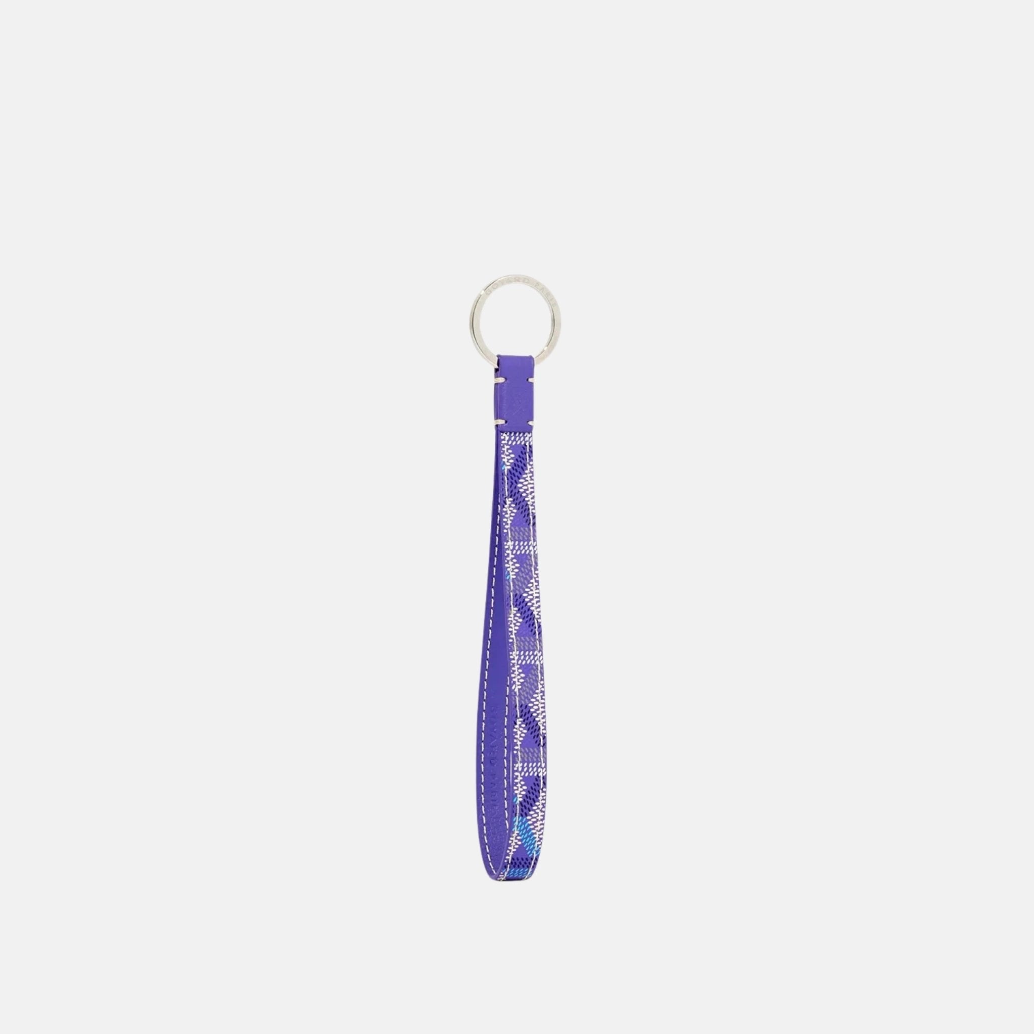 Goyard Sesame Key Ring Multicoloured Limited Edition, Blueberry Purple