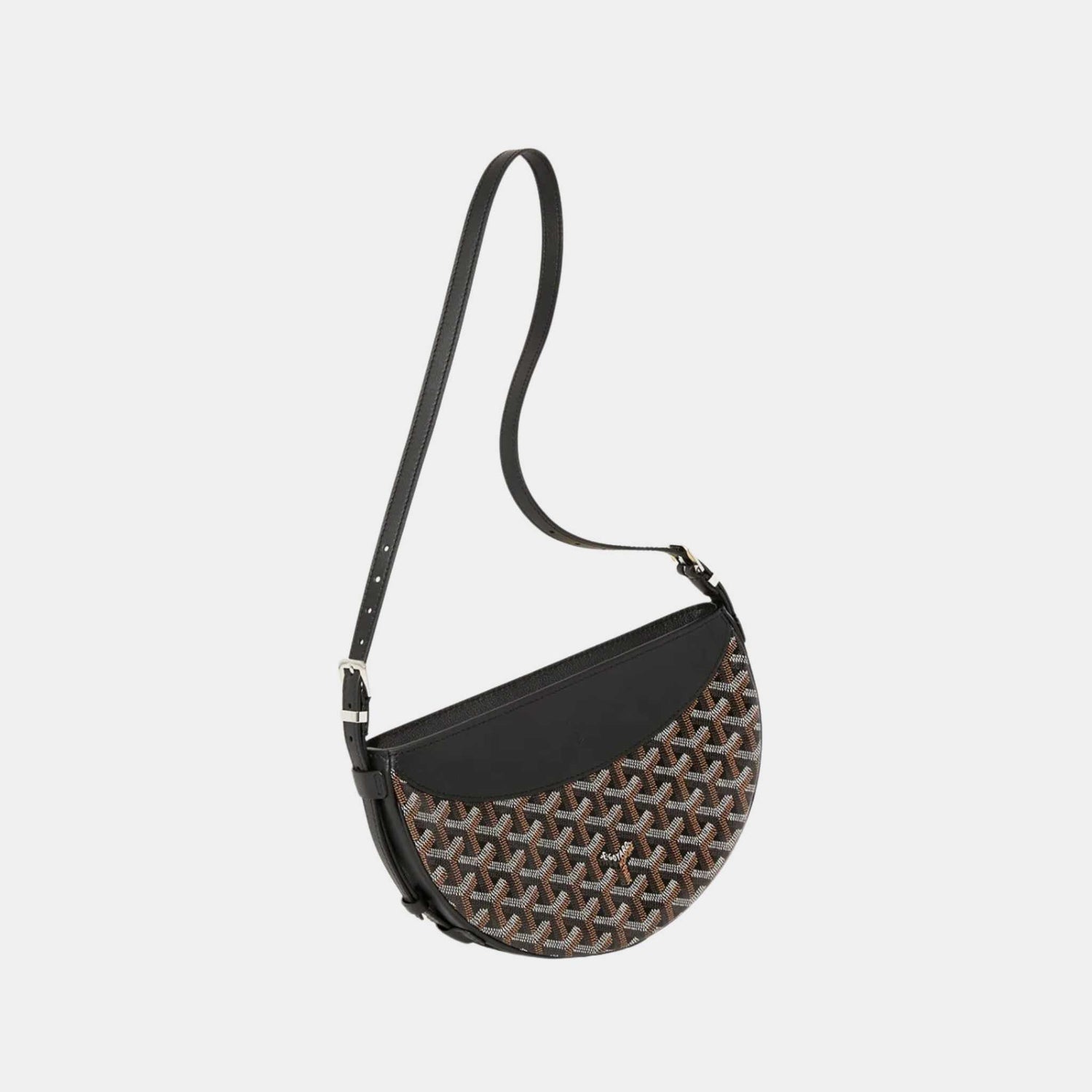 Goyard Swallow Bag Black, Side