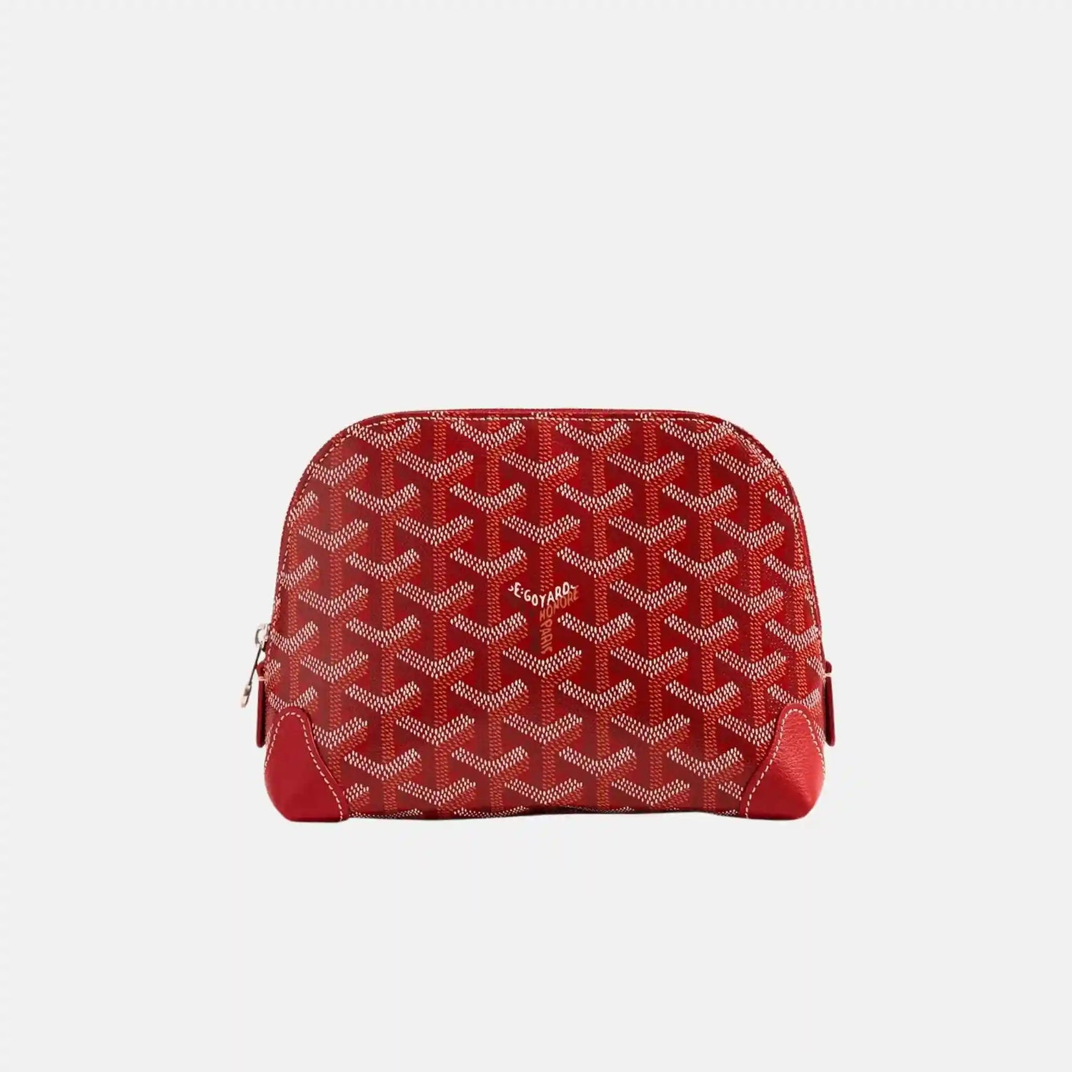 Goyard Vendome Cosmetic Pouch, Red