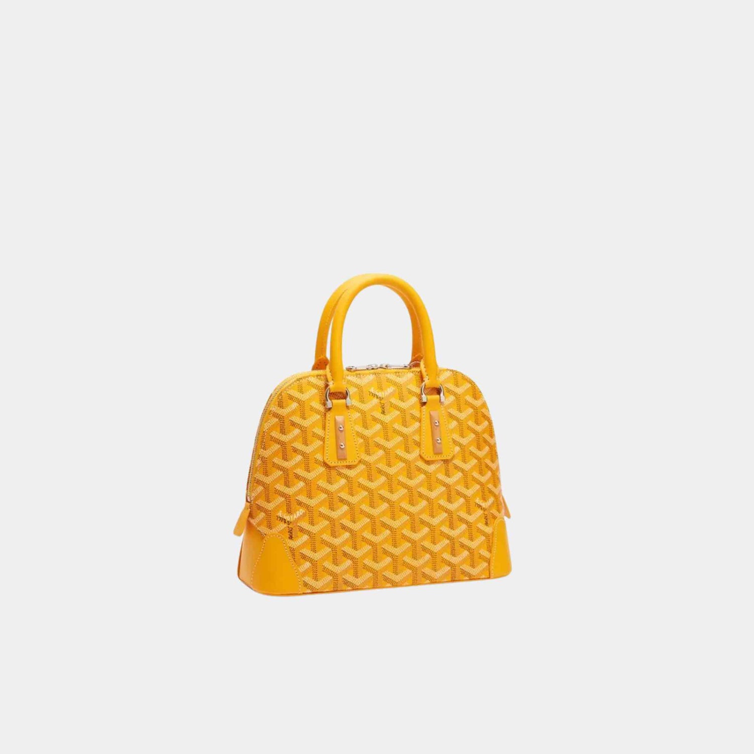 Goyard Vendome Mini Bag, Yellow, Front, Side