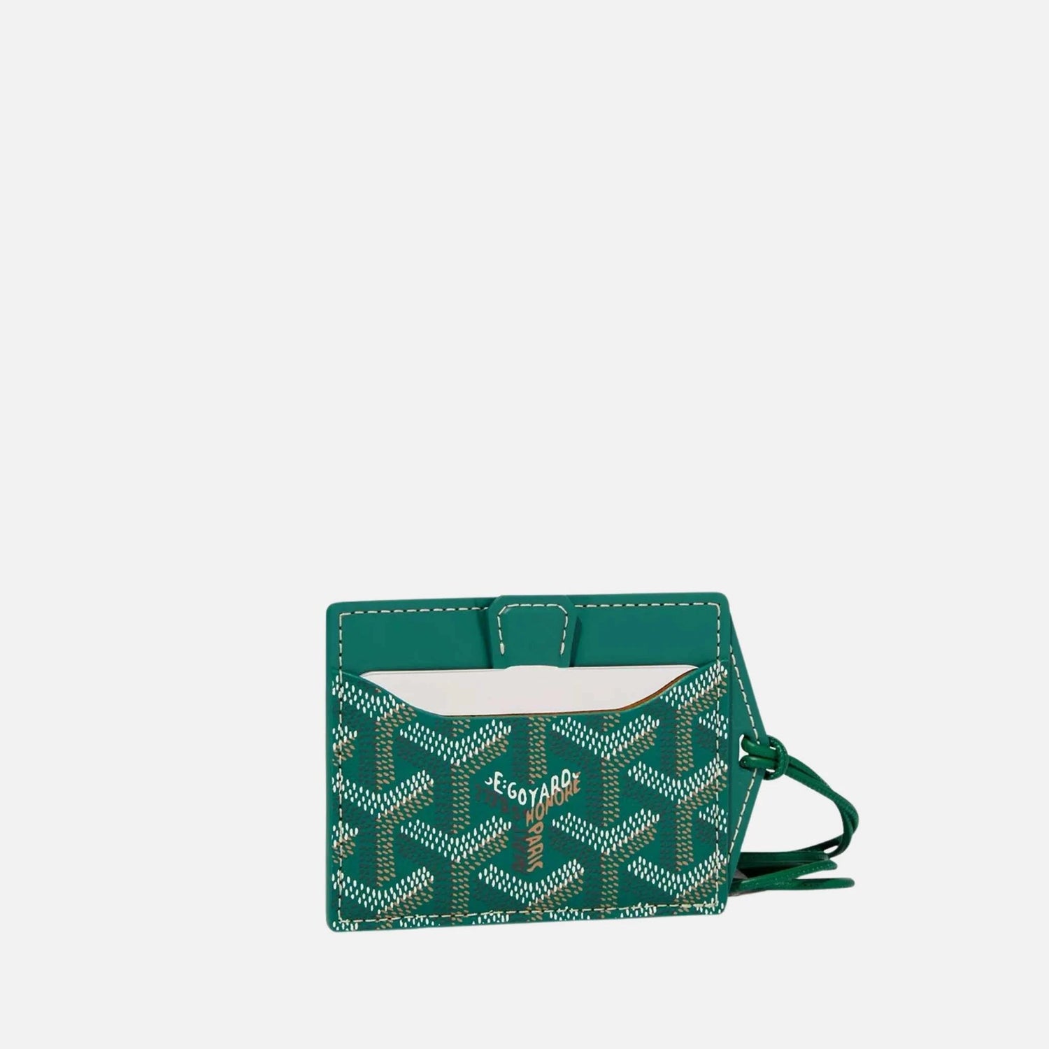 Goyard Venus Bag Mirror, Green, Front
