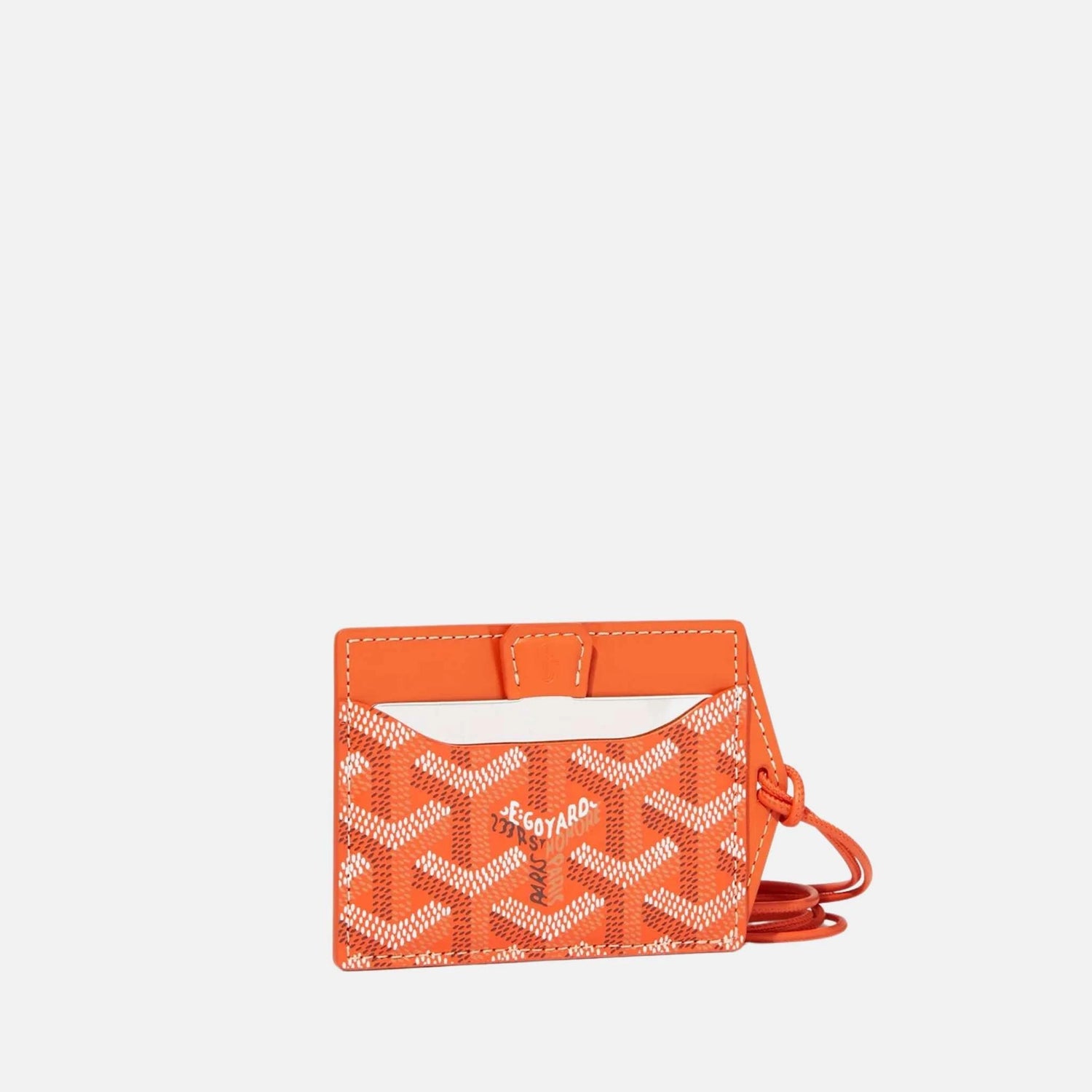 Goyard Venus Bag Mirror, Orange, Front
