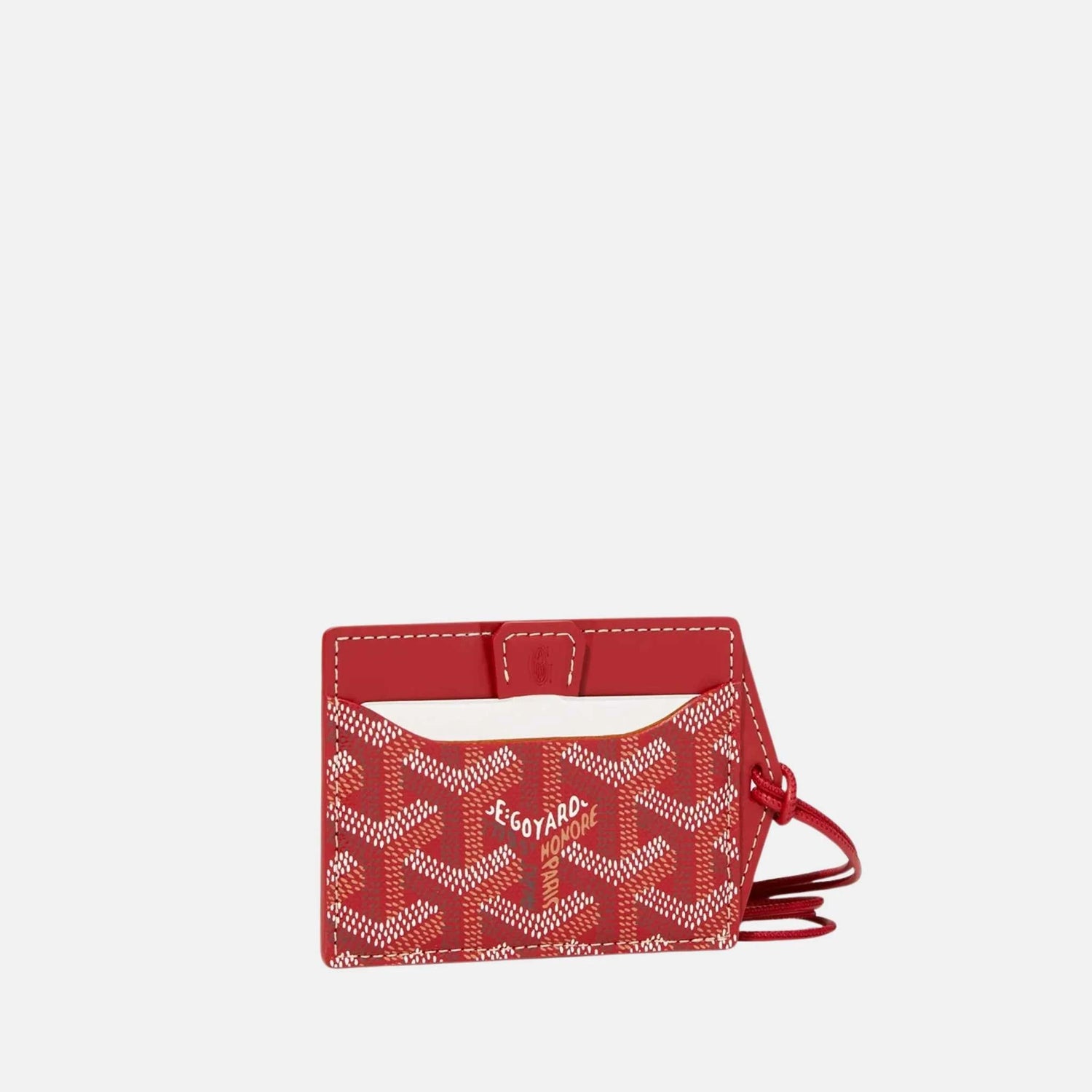 Goyard Venus Bag Mirror, Red, Front