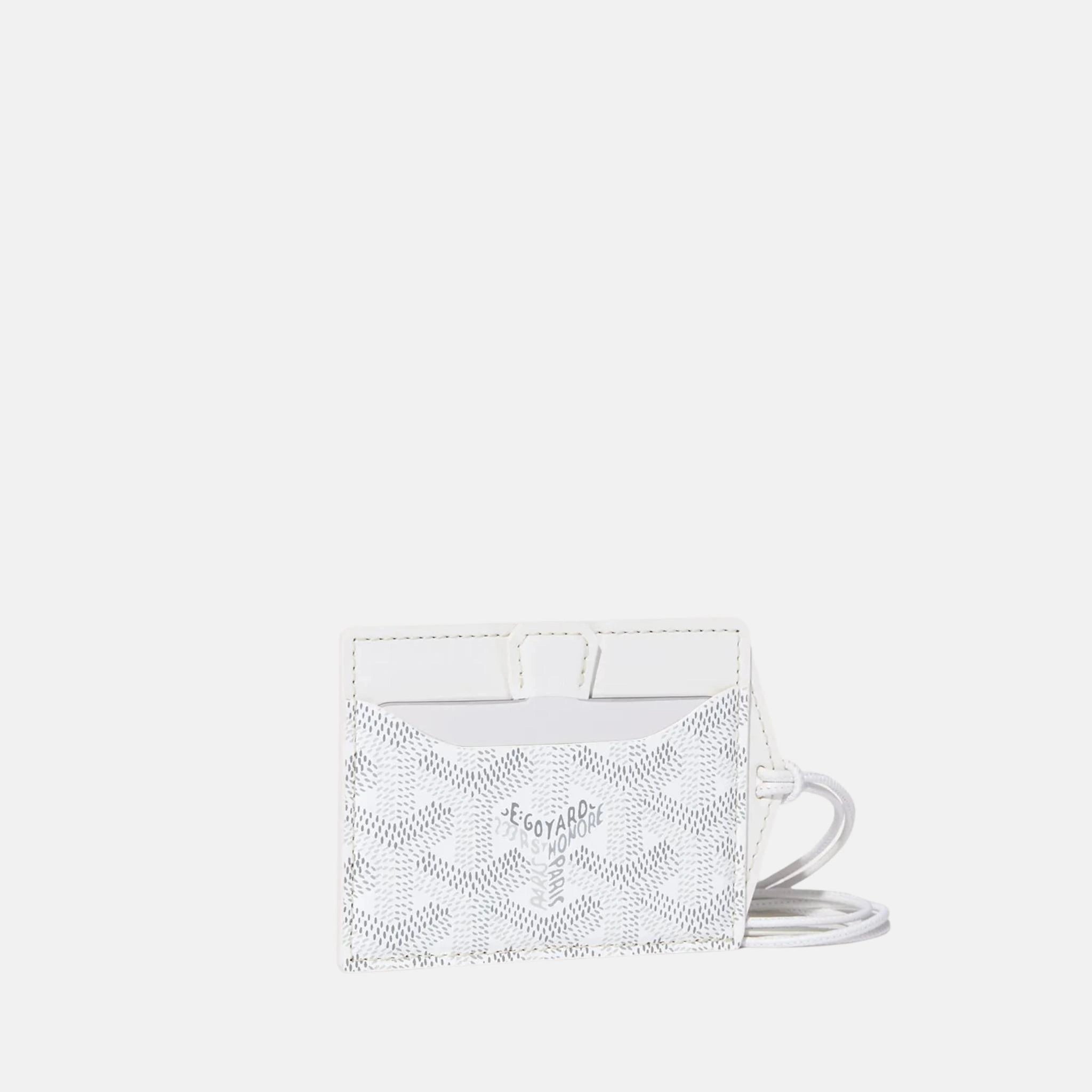 Goyard Venus Bag Mirror, White, Front