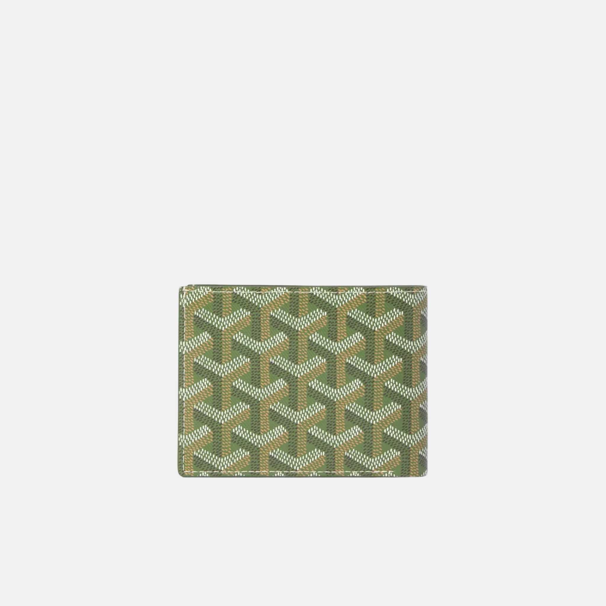 Goyard Victoire Wallet Kaki, Back