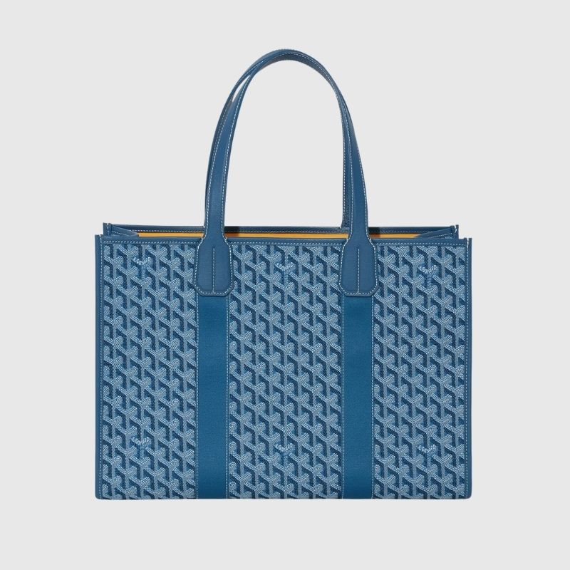 Goyard Villette Jacquard Tote Bag MM Goyardine Canvas, Front View