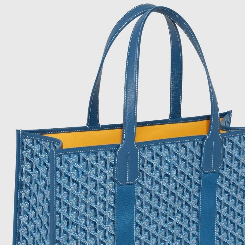 Goyard Villette Jacquard Tote Bag MM Goyardine Canvas, Interior View