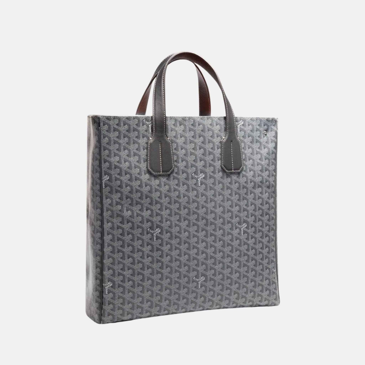 Goyard Voltaire Bag, Grey, Side View