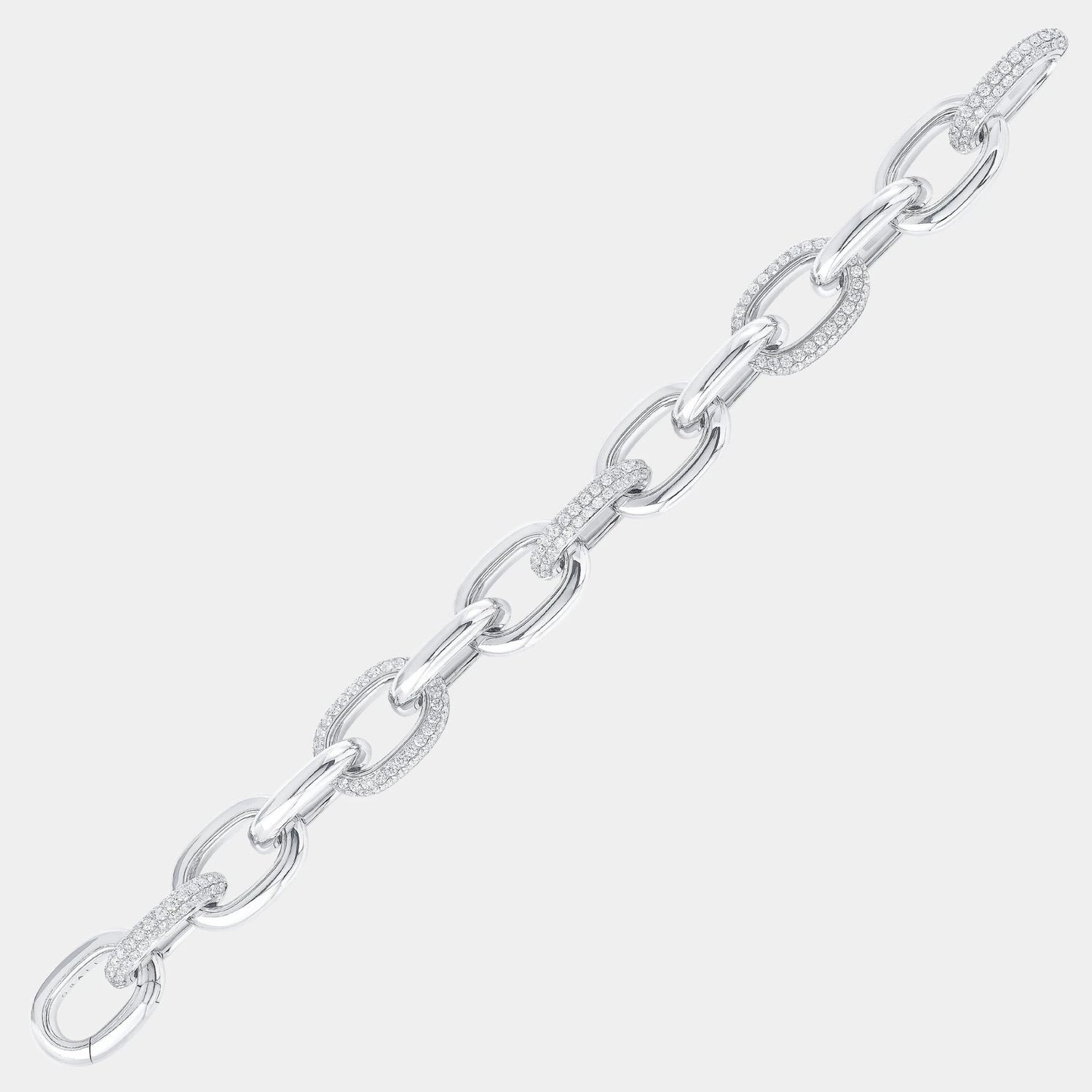 Graff Be Together Diamond Bracelet White Gold, White Gold, Close