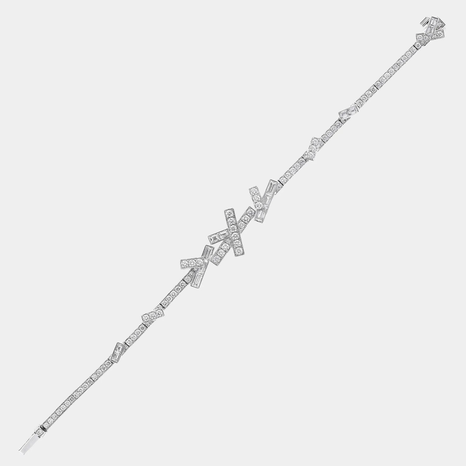 Graff Threads Diamond Bracelet, White Gold