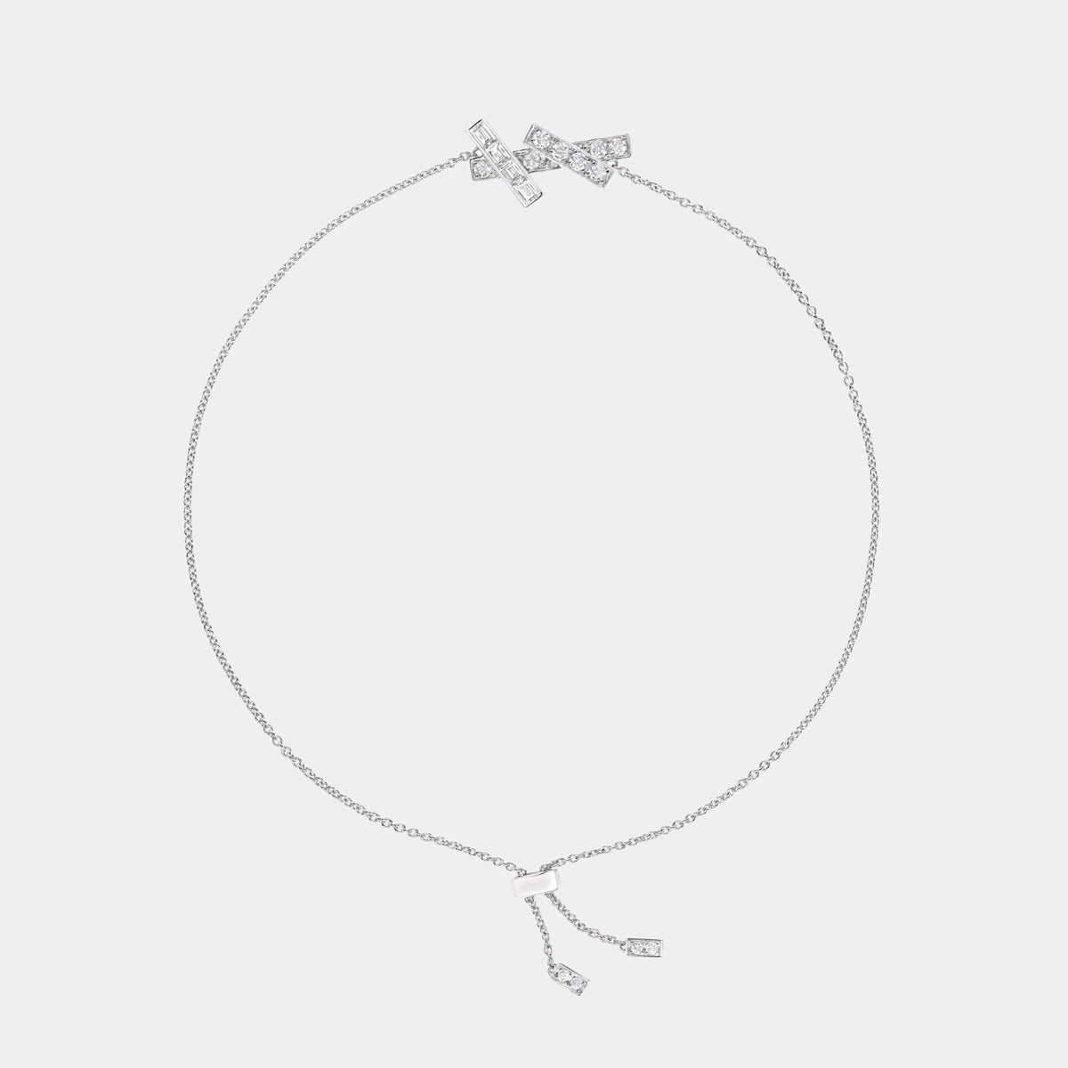 Threads Diamond Mini Bracelet