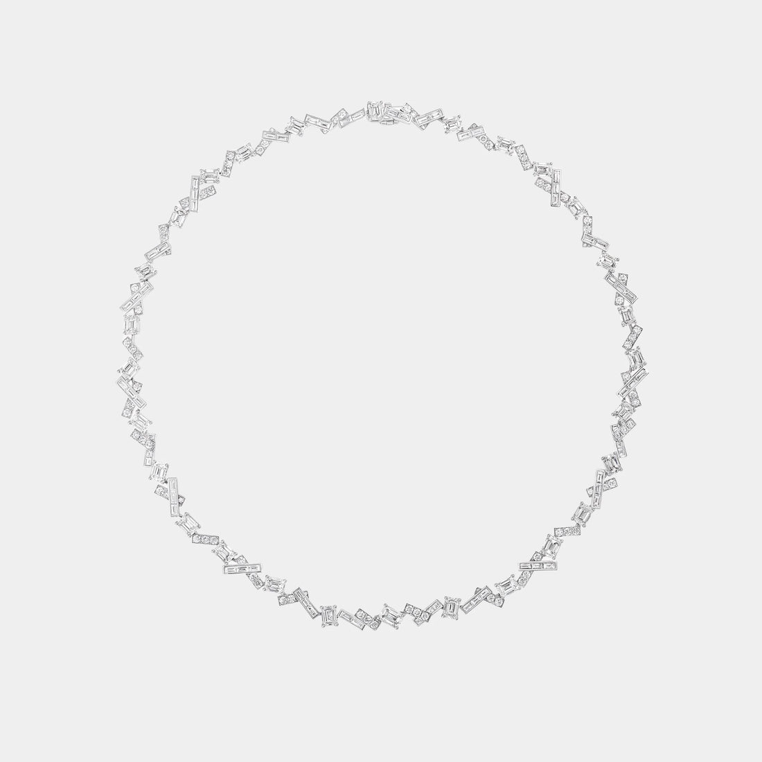Graff Threads Diamond Necklace, White Gold