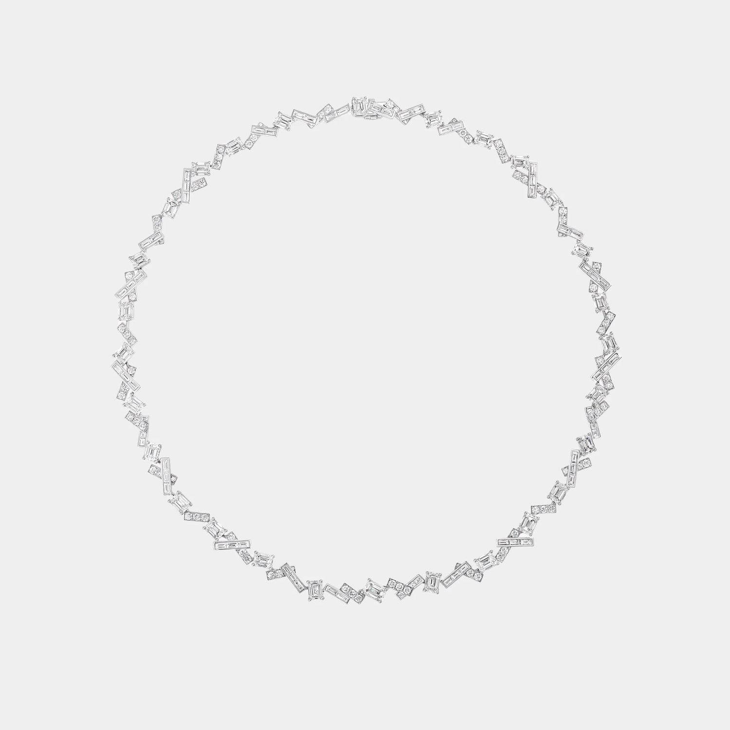Graff Threads Diamond Necklace, White Gold
