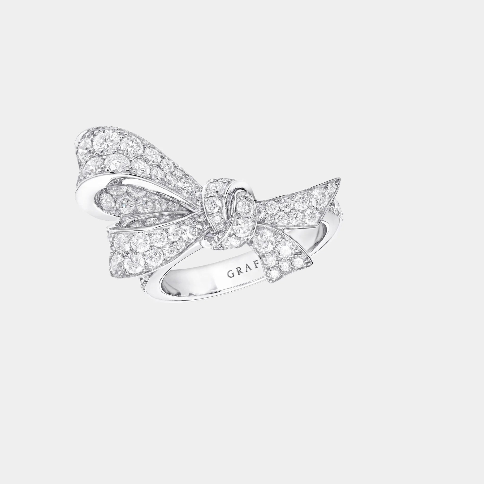 Graff Tildas Bow Diamond Ring, Top