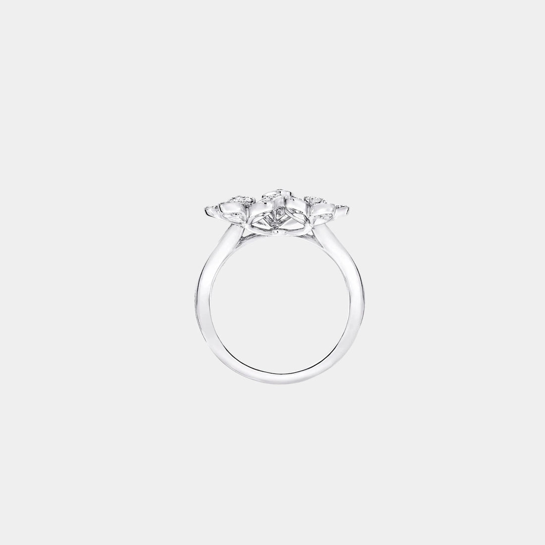Graff Wild Flower Diamond Cluster Ring, Front