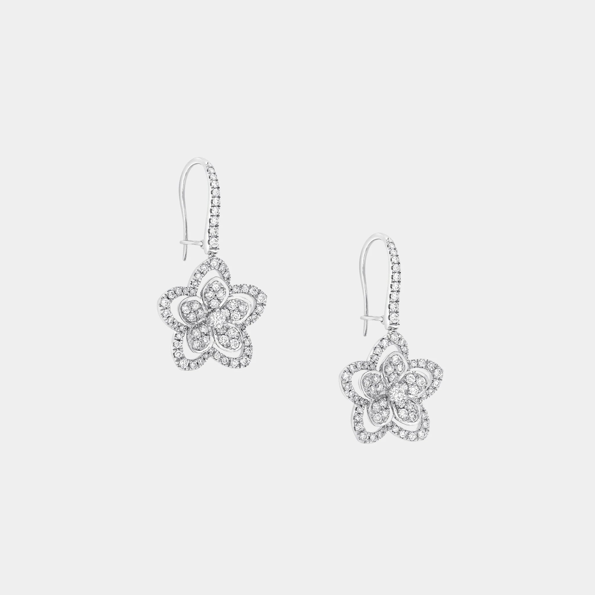 Wild Flower Diamond Earrings
