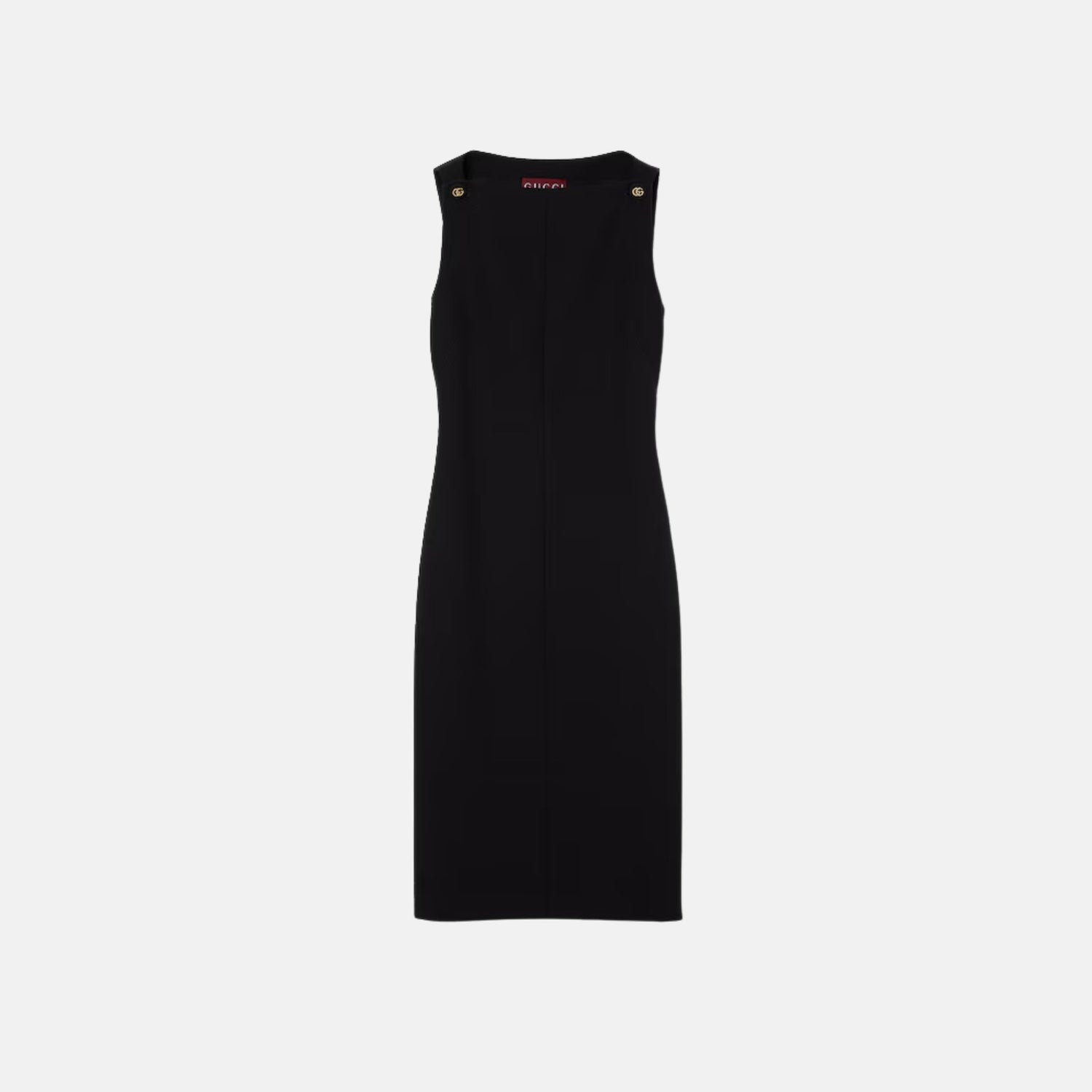 Gucci Cotton Crepe Dress, Front