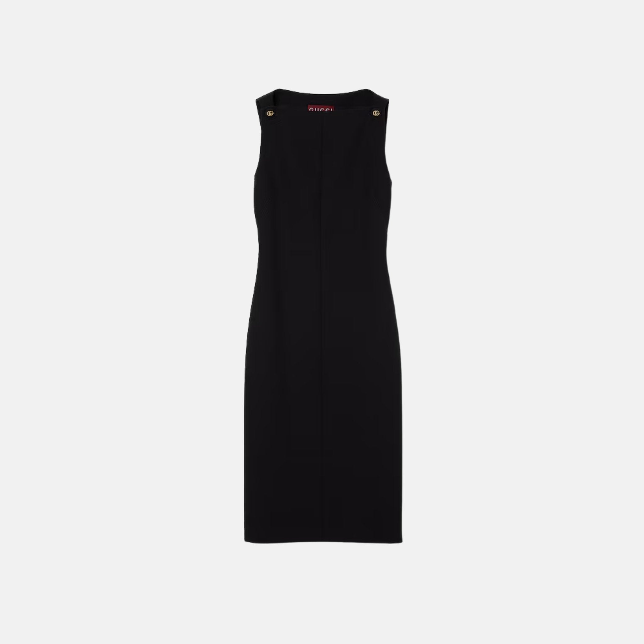 Gucci Cotton Crepe Dress, Front