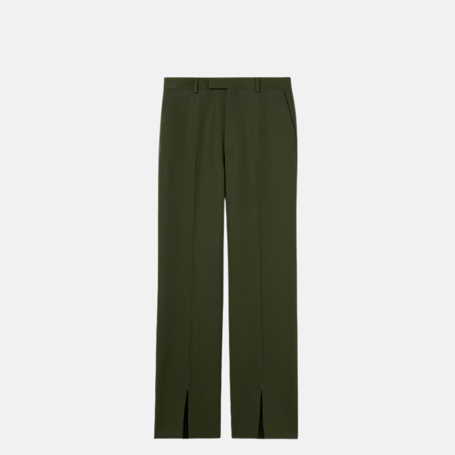 Gucci Embossed Light Wool Pant, Close