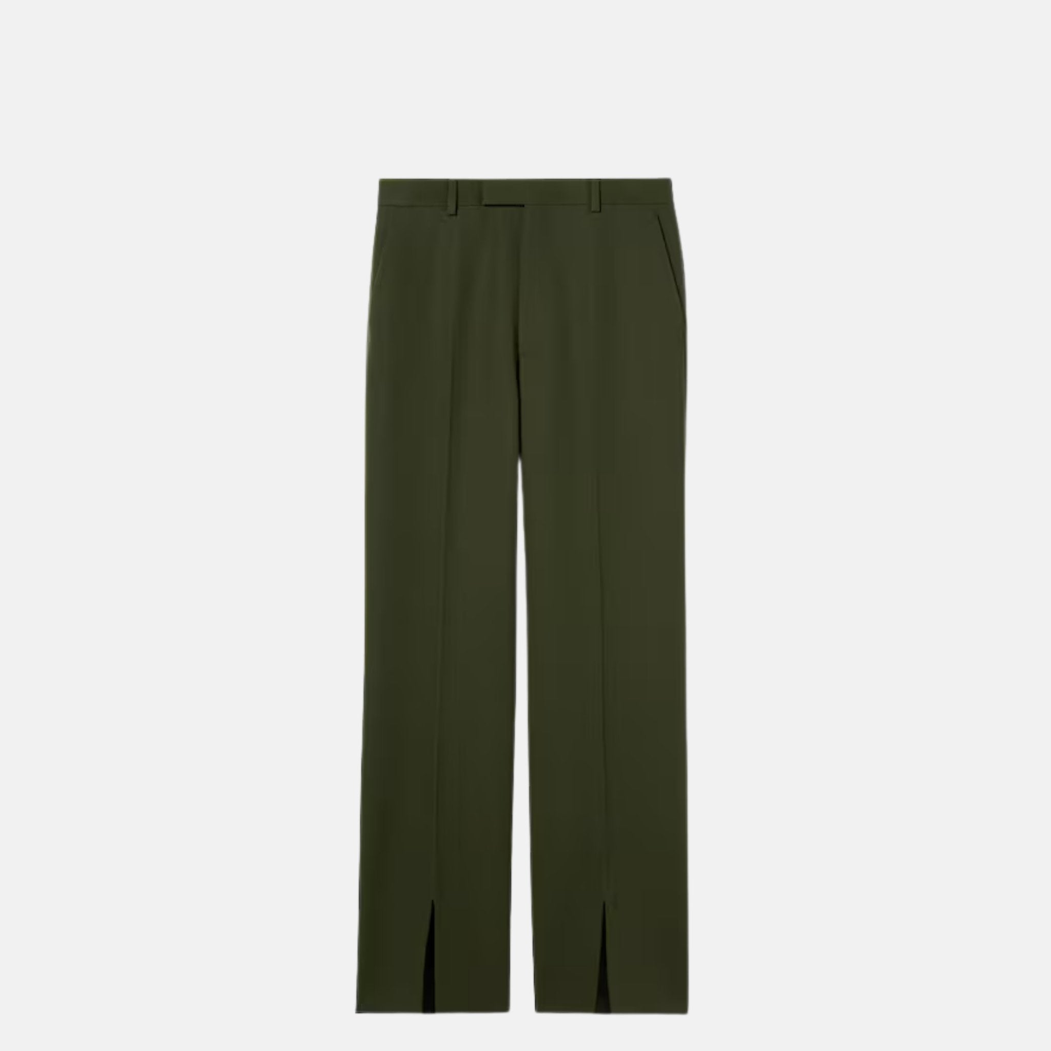 Gucci Embossed Light Wool Pant, Close