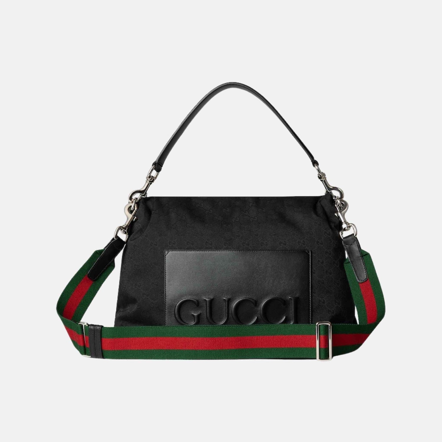 Gucci GG Canvas Large Crossbody Bag, Front