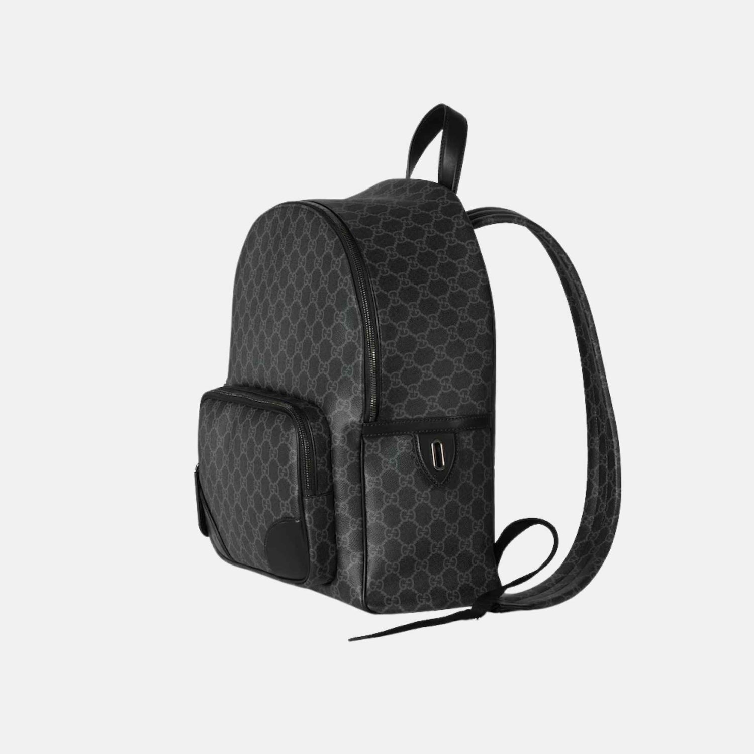 Gucci GG Emblem Medium Backpack, Side