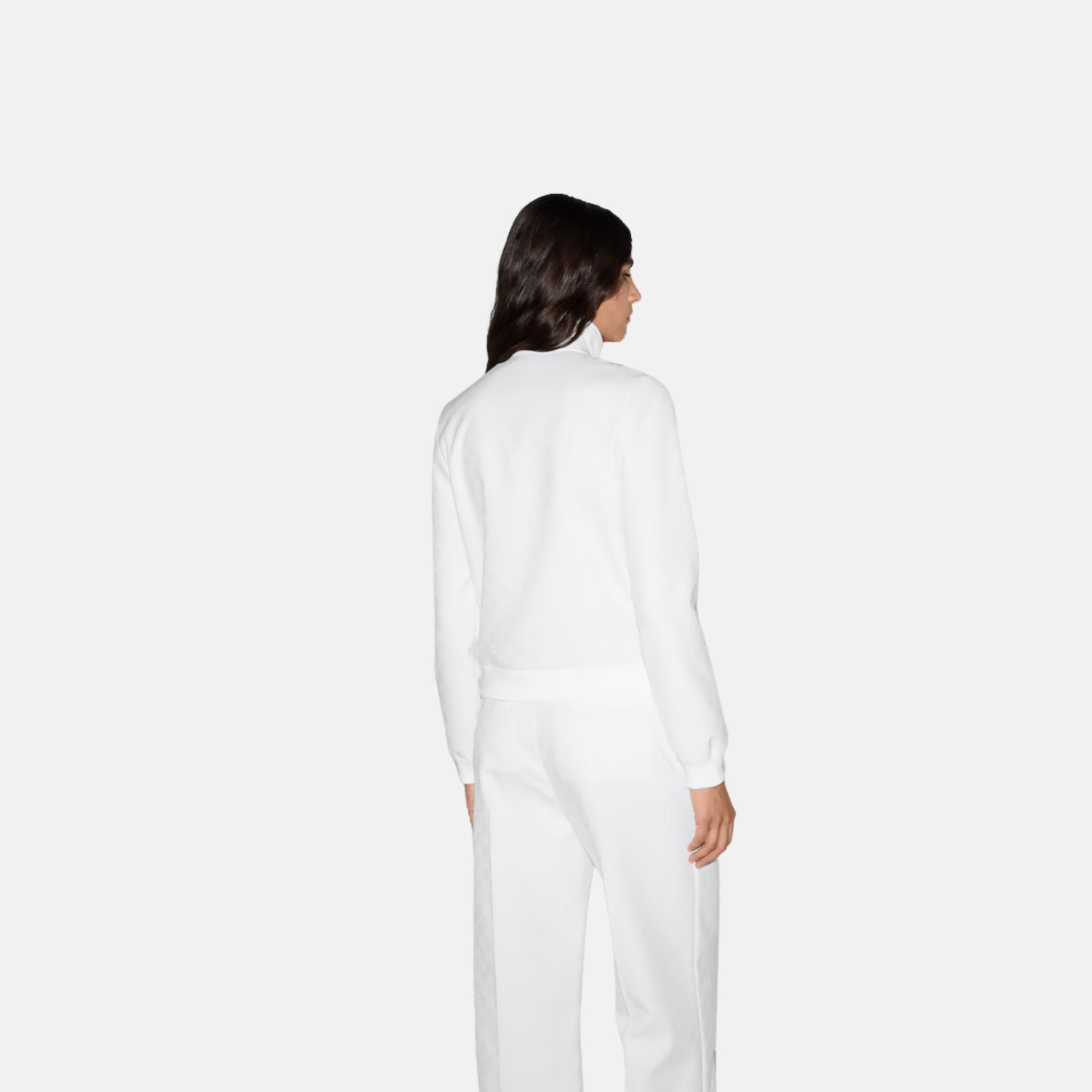 Gucci GG Jacquard Zip Jacket, Back